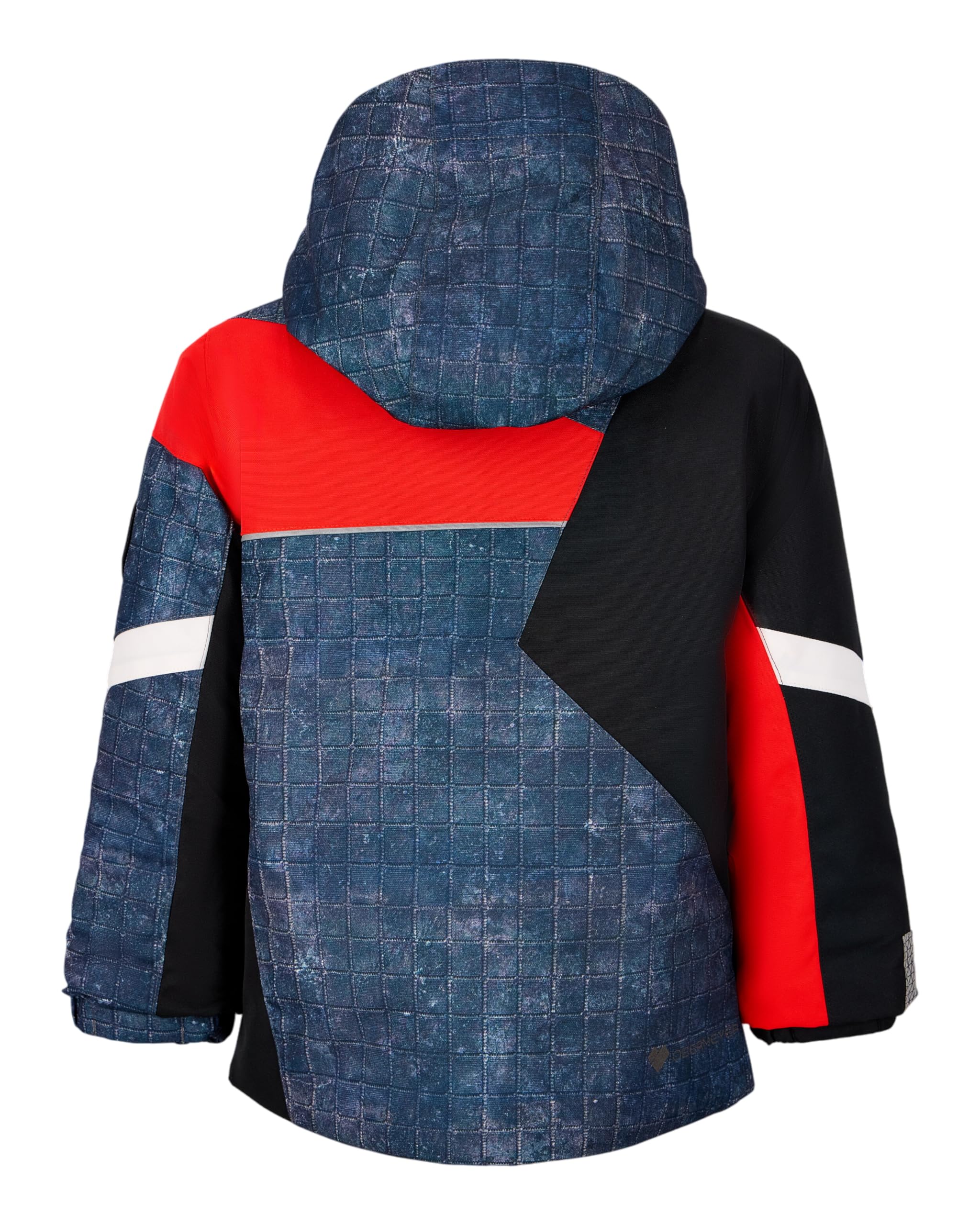 Obermeyer Orb Jacket - Kids Boys - Blue Grey Rippin - Size 8