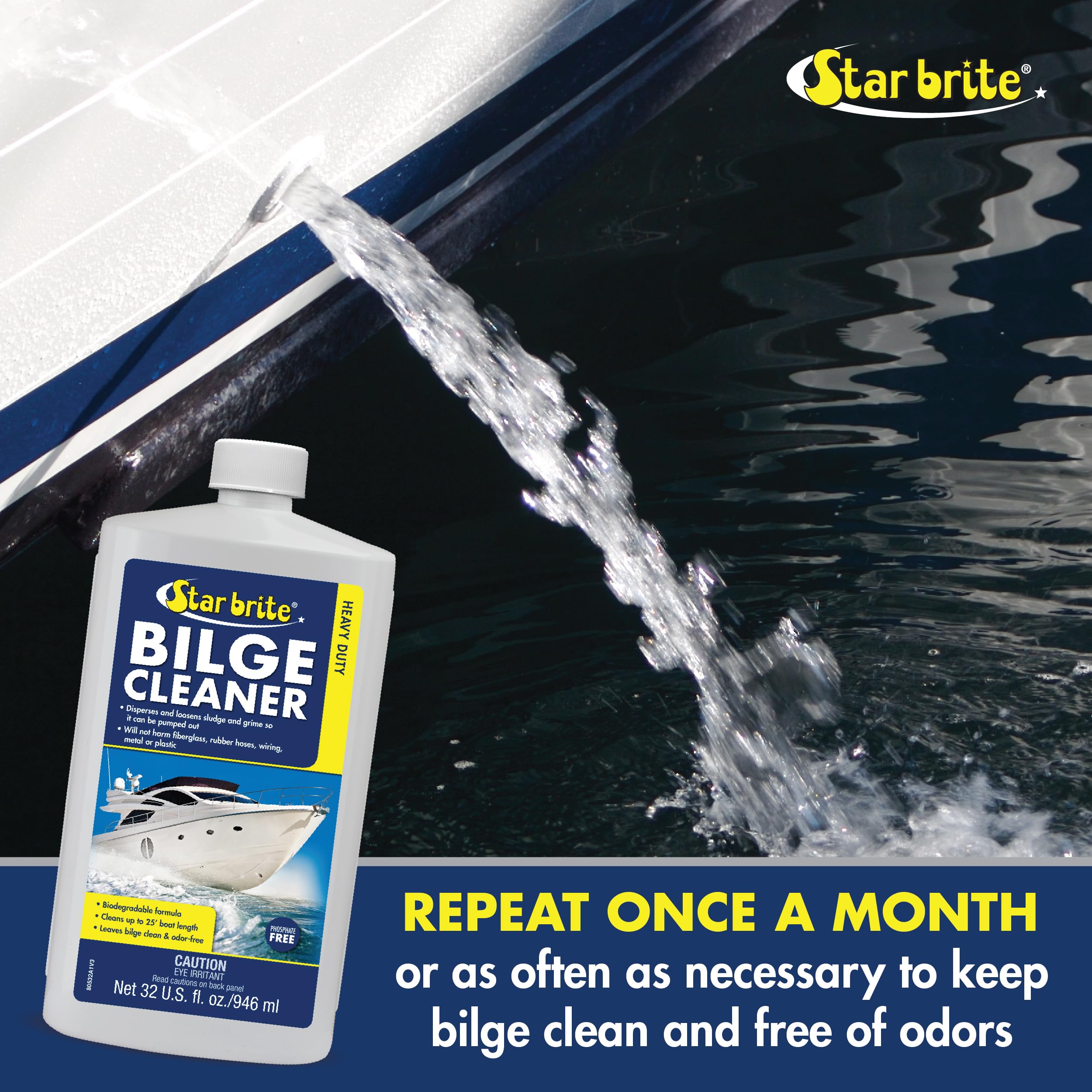 Star Brite Bilge Cleaner, 32-Ounce