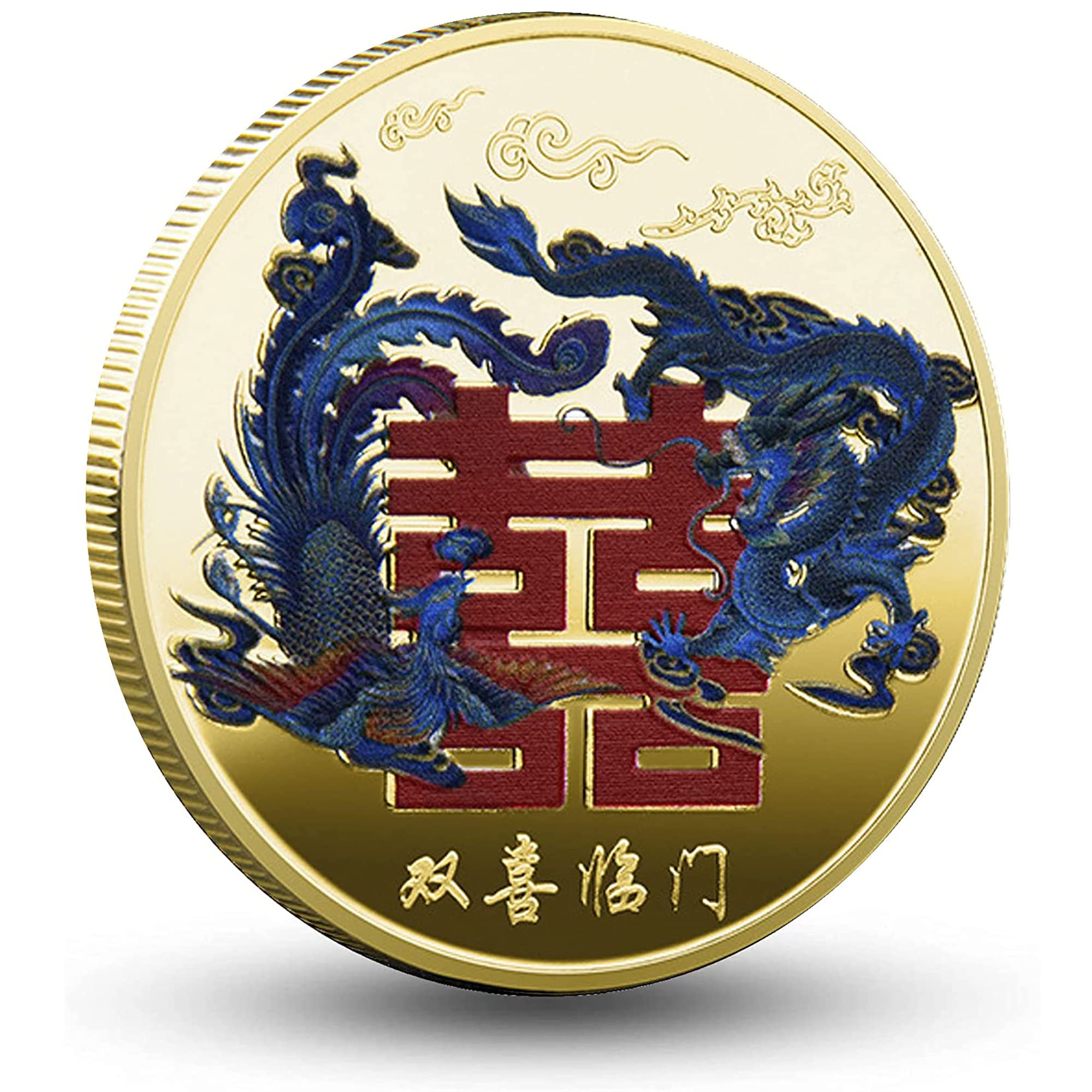 A Double Blessing Has Descended Upon The House Lucky Coin Good Luck Charms Lottery Ticket Scratcher Tool