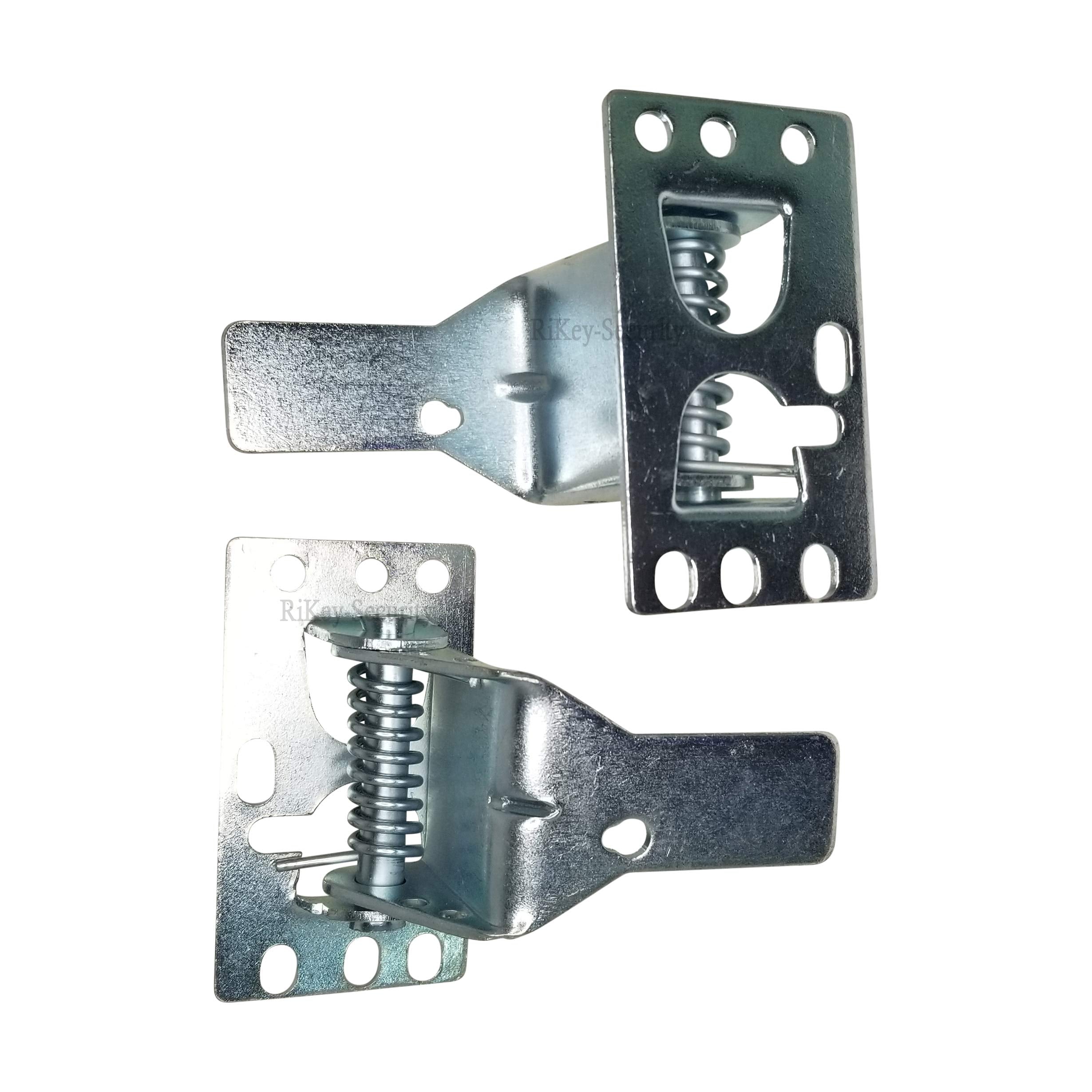 RI-KEY Security - Universal Garage Door Lock Kit with Spring Latch and Keyed Handle