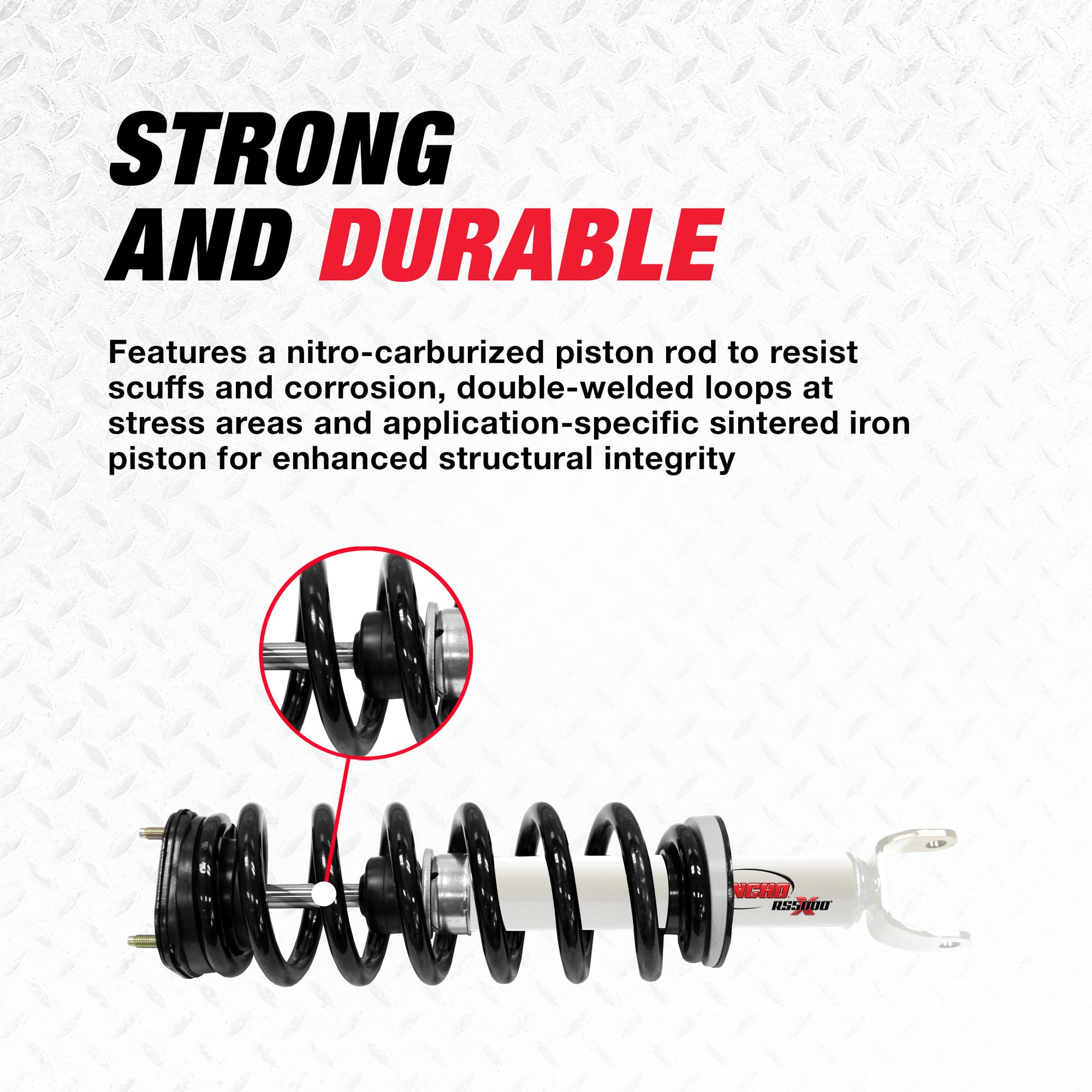 Rancho RS5000X Loaded RS551784 Suspension Strut and Coil Spring Assembly