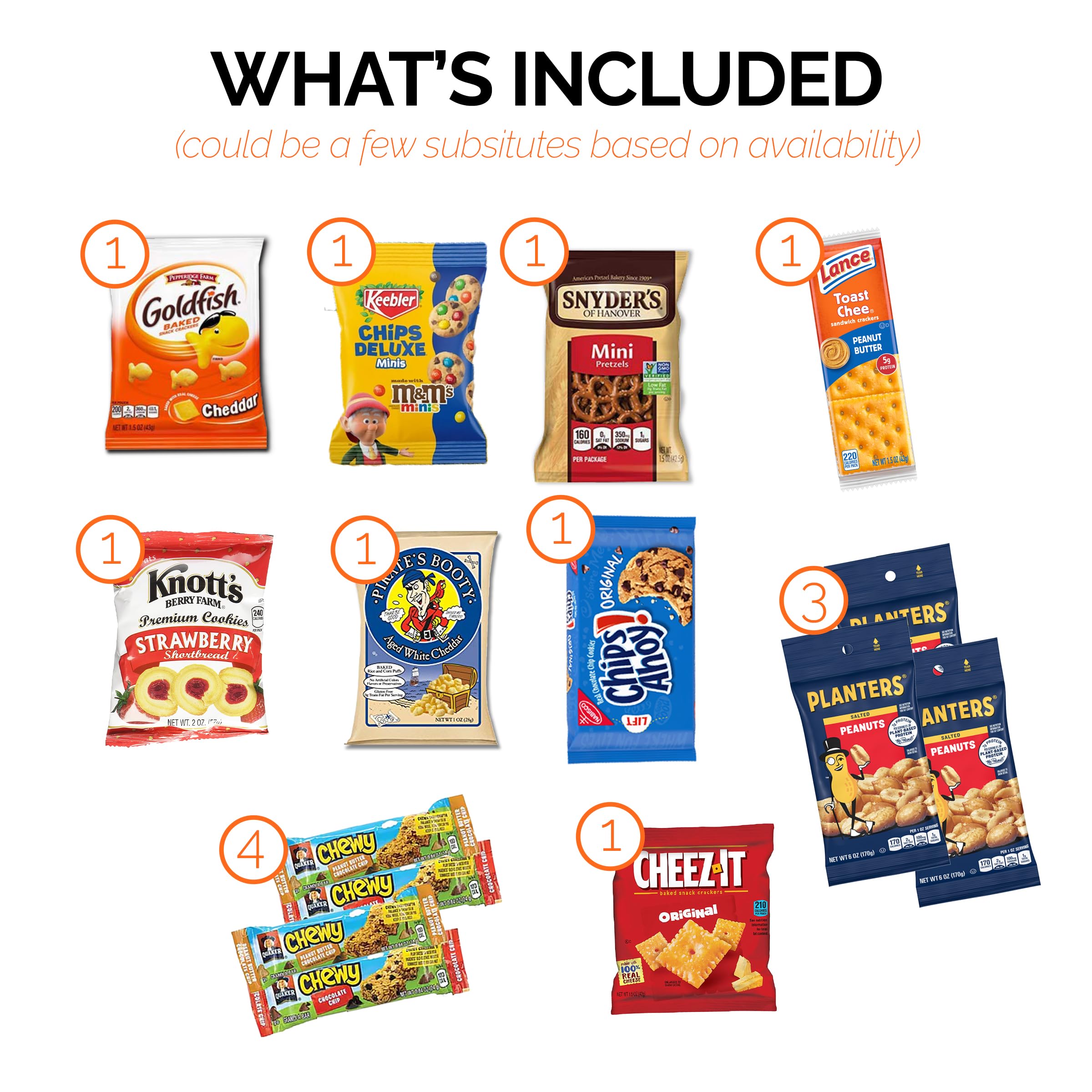 Halloween Care Package Snack box (45) Candy Snacks Assortment Trick or Treat Cookies Food Bars Toys Variety Gift Pack Box Bundle Mixed Bulk Sampler for Children Kids Boys Girls College Students Office