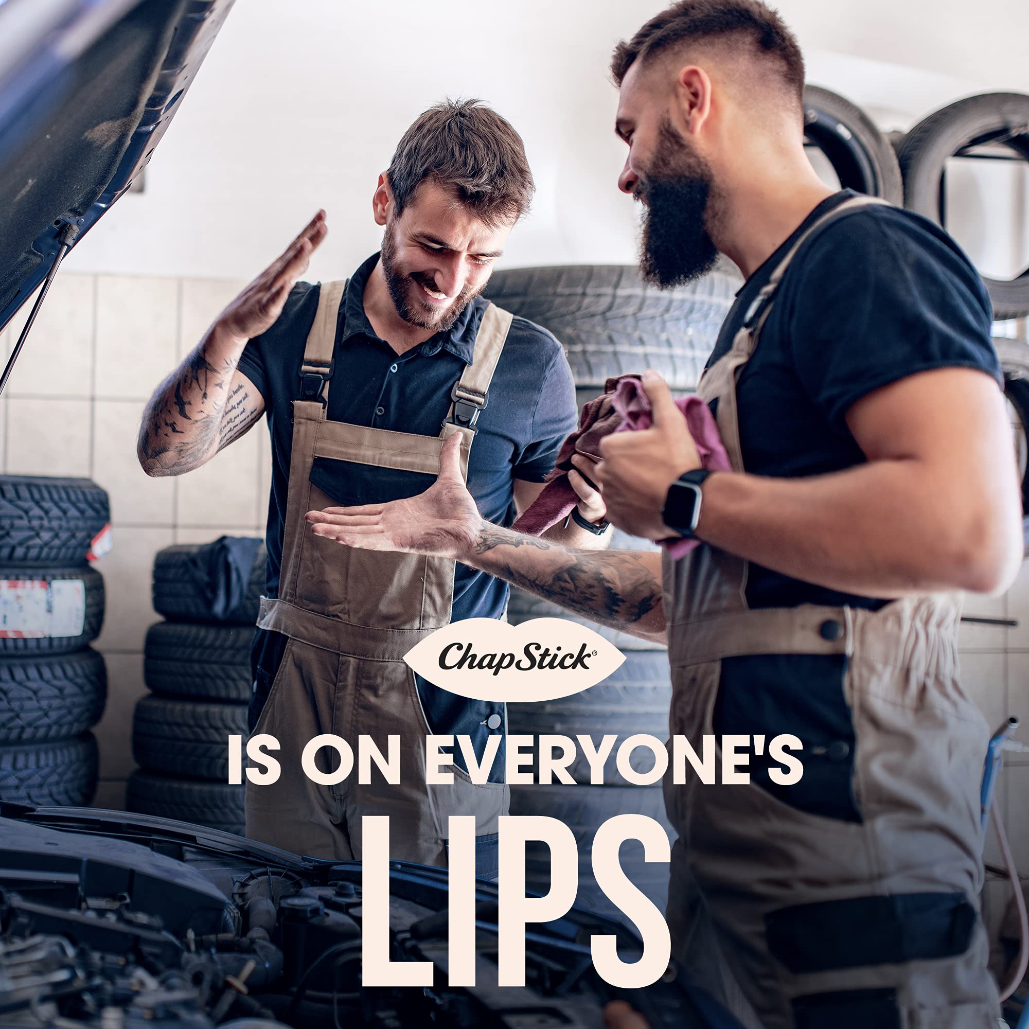 ChapStick Classic Original Lip Balm – Moisturizing Lip Care for Dry, Cracked Lips, 0.15 Oz Ea