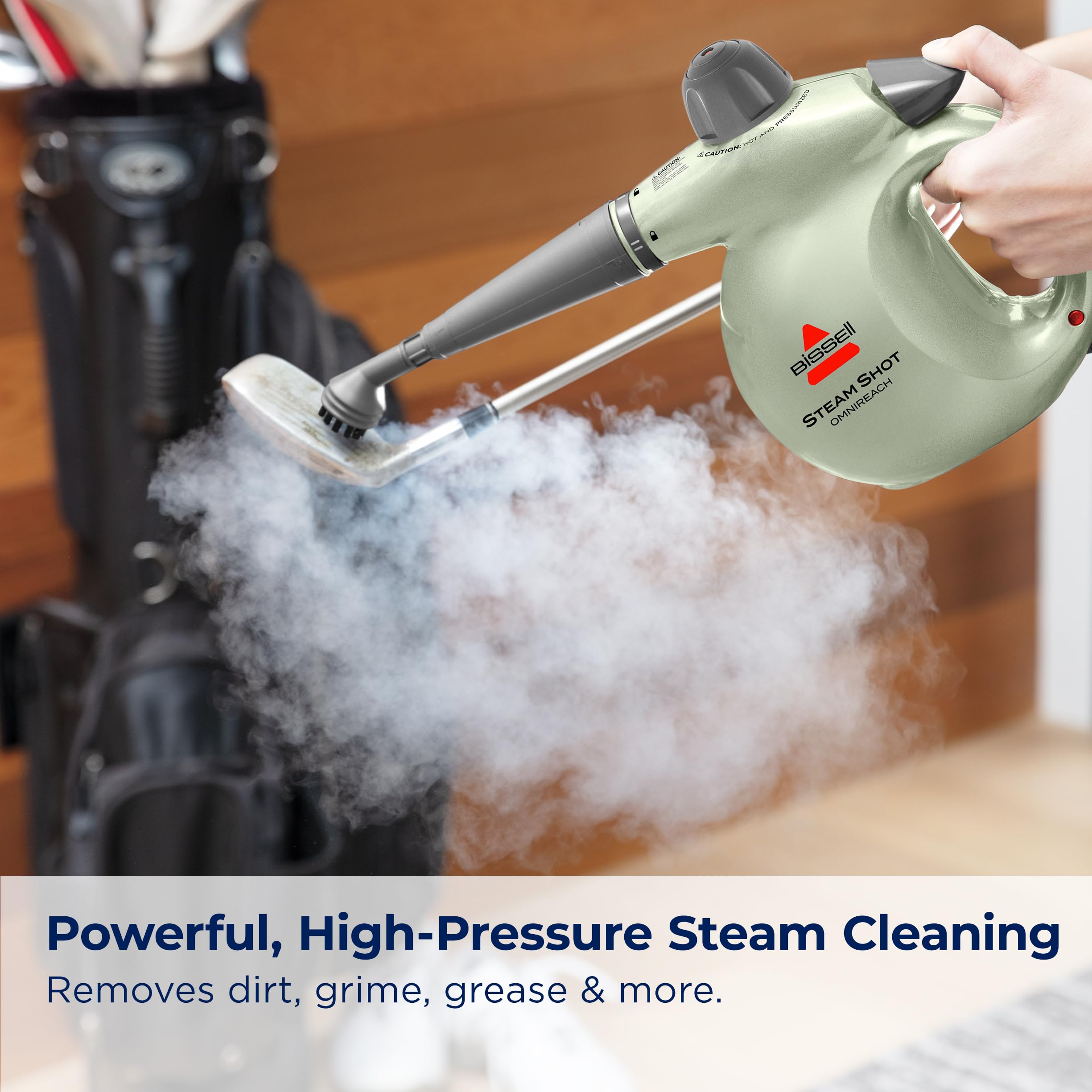 BISSELL Steam Shot OmniReach Handheld Steam Cleaner