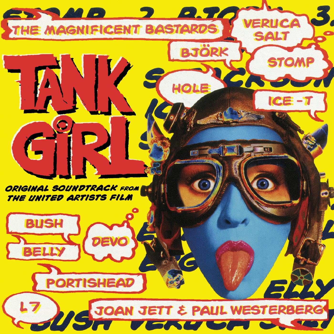 Tank Girl--Original Soundtrack from the United Artists Film (NEON YELLOW VINYL)