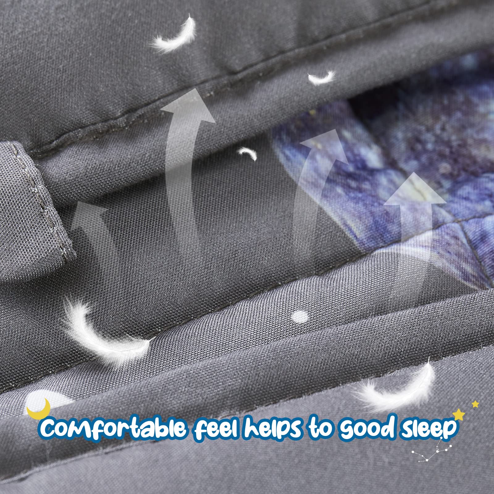 Topcee Weighted Blanket (5lbs 36"x48") Heavy Blanket, Weighted Blanket Cooling Blanket for Sleeping Perfect for 40-60 lbs,Throw Size Breathable Blanket with Premium Glass Bead