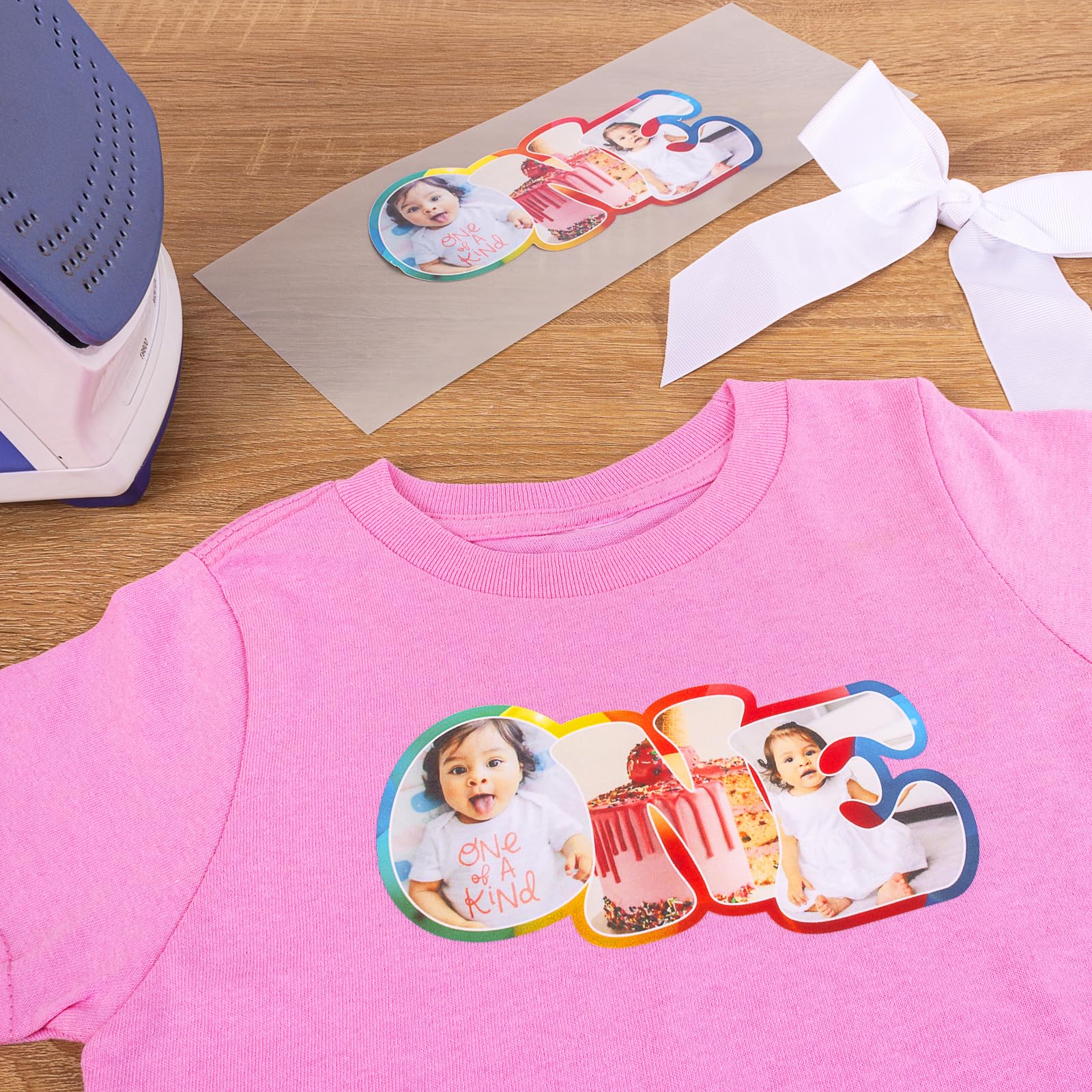 SISER EasyColor DTV 8.4'' x 11'' Sheets - Inkjet Printer Compatible Heat Transfer Vinyl (15 Sheets)