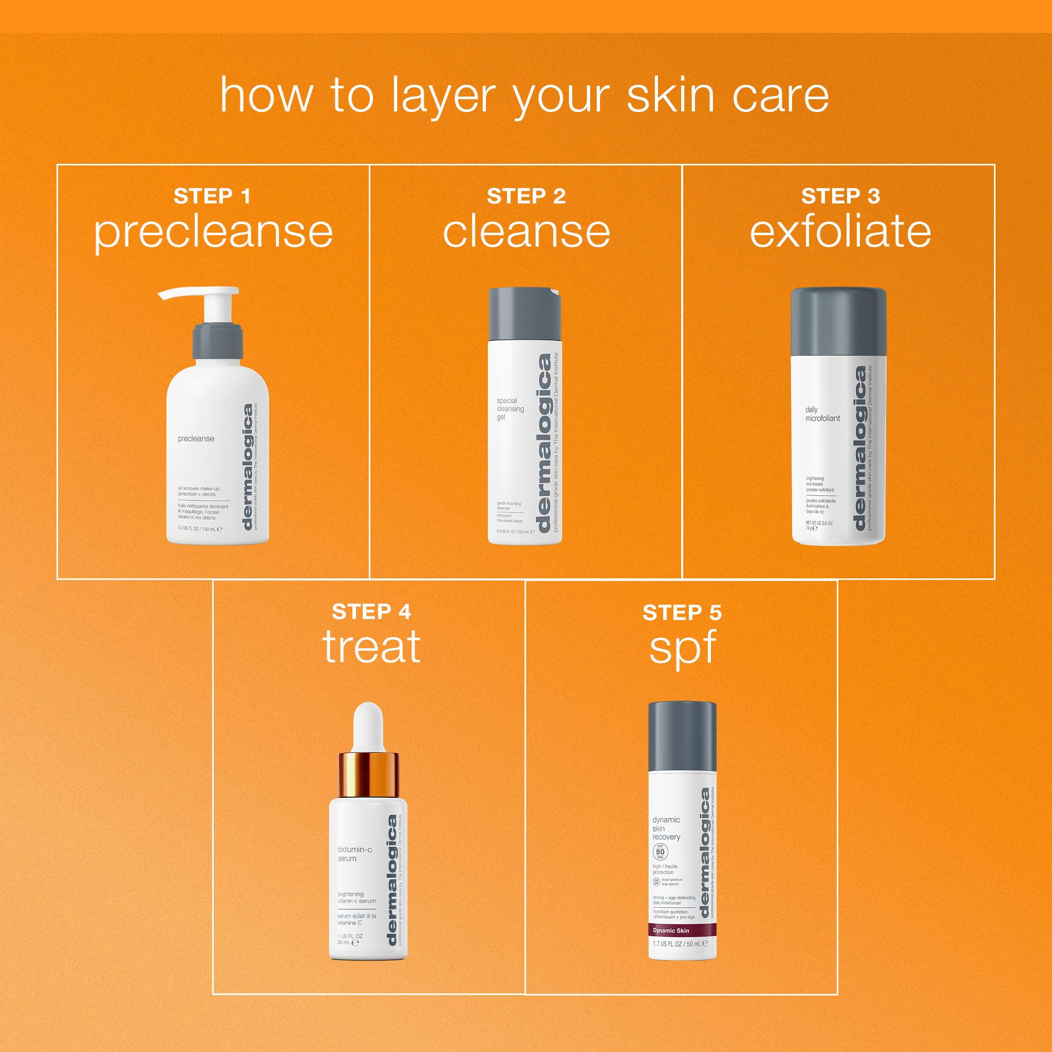 Dermalogica Biolumin-C Serum, Vitamin C Dark Spot Serum for Face with Peptide and AHA - Exfoliates and Reduces Sign of Skin Aging, 0.34 Fl Oz