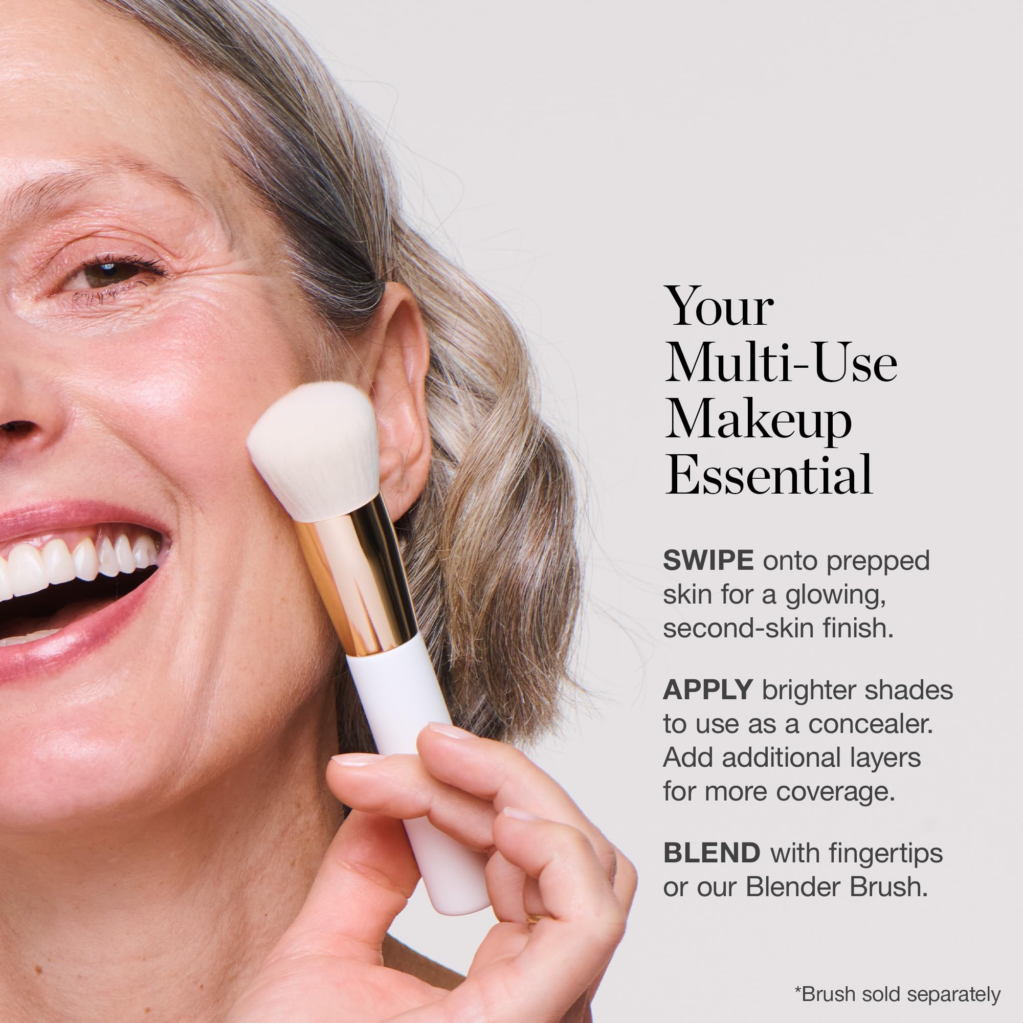 Ogee Sculpted Complexion Foundation Stick (Juniper 3.25W - Medium Light Tan, Olive Undertones) Full Coverage Foundation Makeup - Instantly Balance & Even Complexion - 70% Organic Ingredients