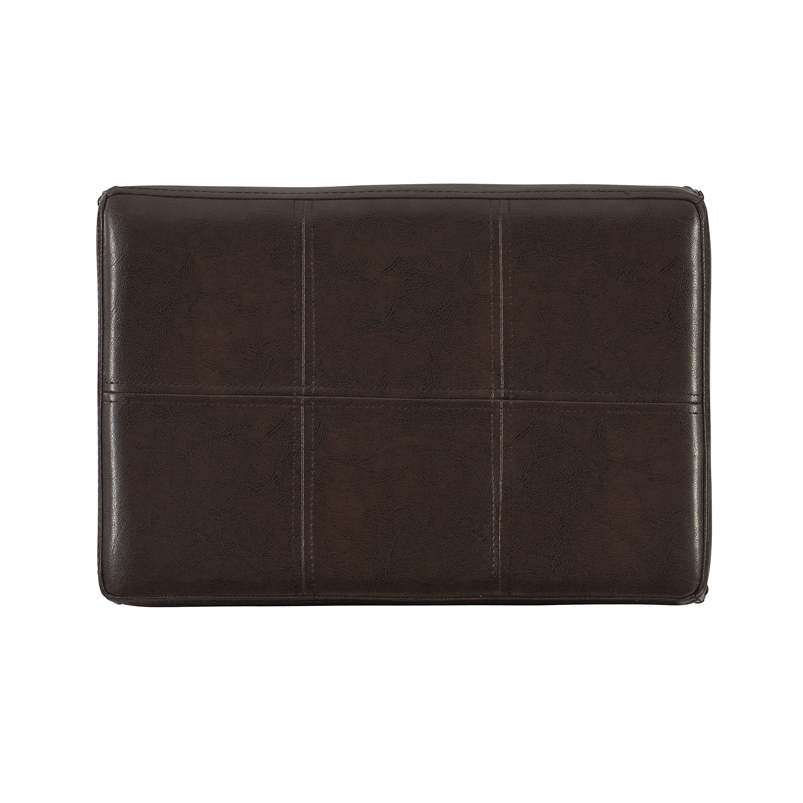 Linon Home Décor Kingston, 32" x 18.75" x 13.25", Model Number: 55816BRNPU-01-KD-U