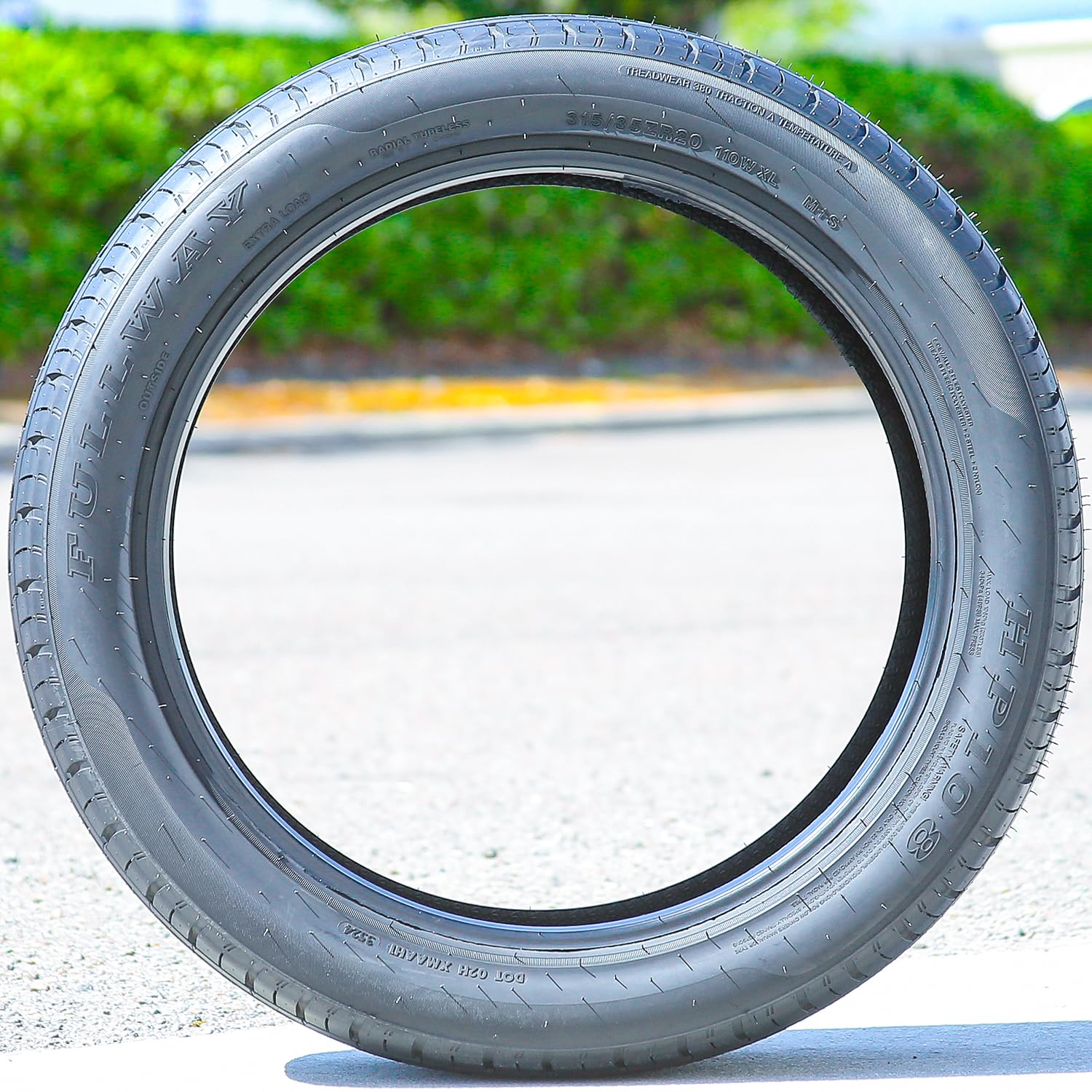 Set of 2 (TWO) Fullway HP108 All-Season Truck/SUV High Performance Radial Tires-315/35R20 315/35ZR20 315/35/20 315/35-20 110W Load Range XL 4-Ply BSW Black Side Wall UTQG 380AA