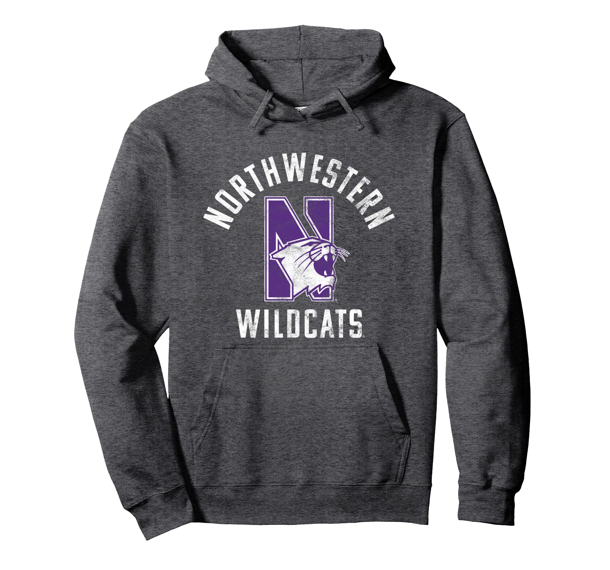 Northwestern University Wildcats Large Pullover Hoodie