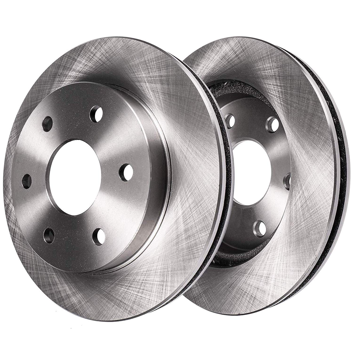 Detroit Axle - Rear Brake Kit for 08-17 Buick Enclave Chevy Traverse 07-16 GMC Acadia Outlook Disc Brake Rotors 2008 2009 2010 2011 2012 2013 2014 2015 2016 Ceramic Brakes Pads Replacement