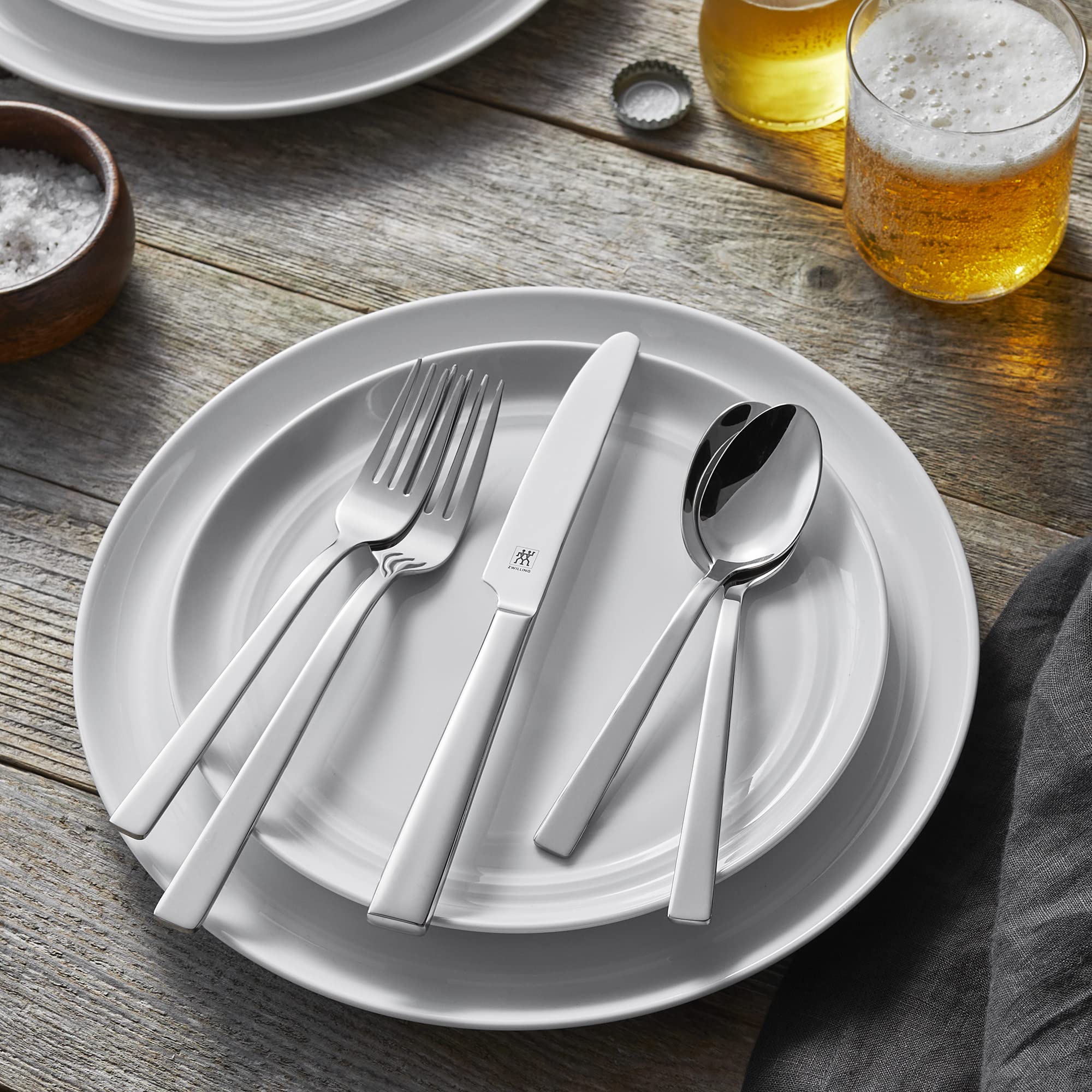 ZWILLING King 45-pc Flatware Set, 18/10 Stainless Steel (Polished)