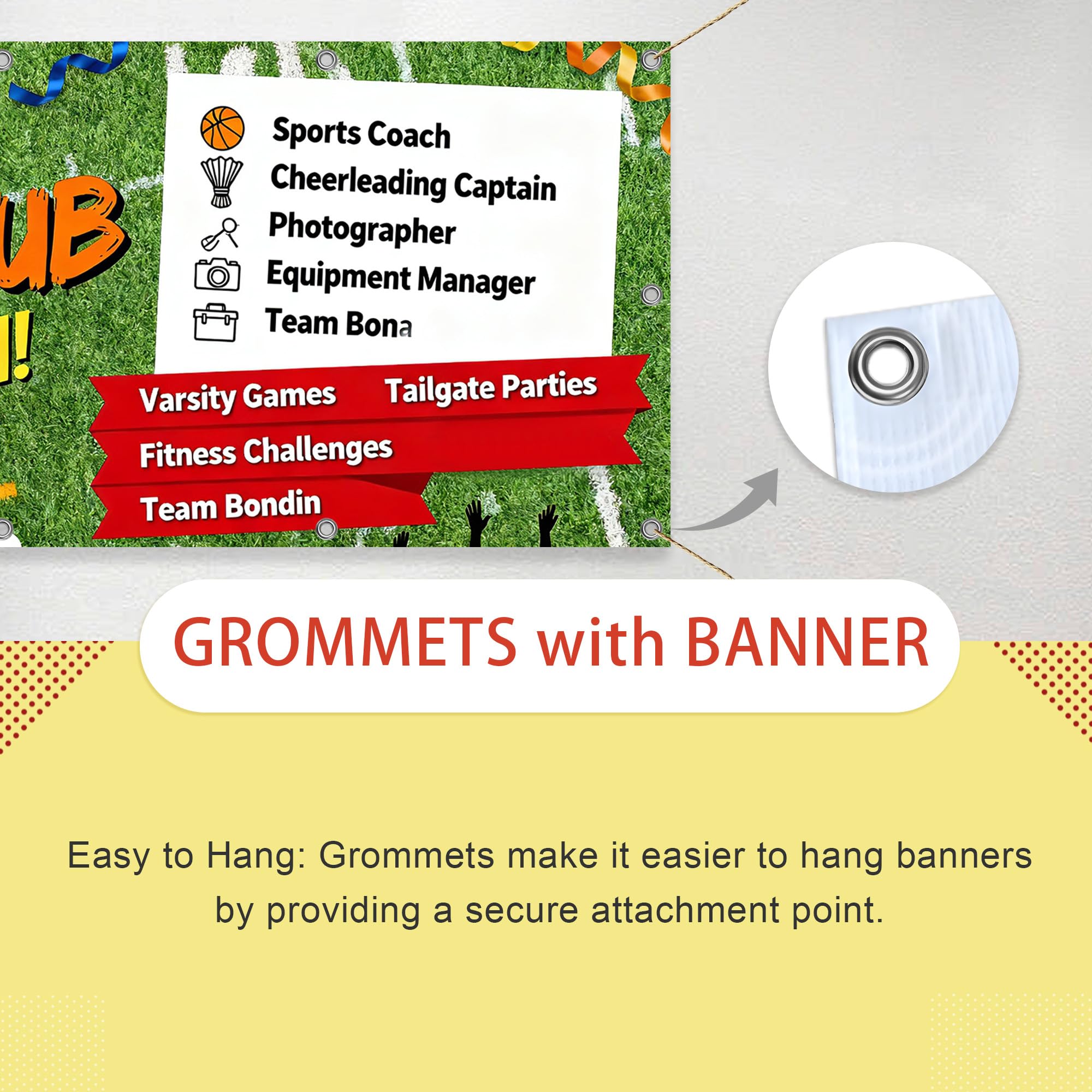 Personalized Custom Canvas Banner Printing Indoor or Outdoor use Printed Business Event Birthday Party Large Customized Banner for Party Decoration