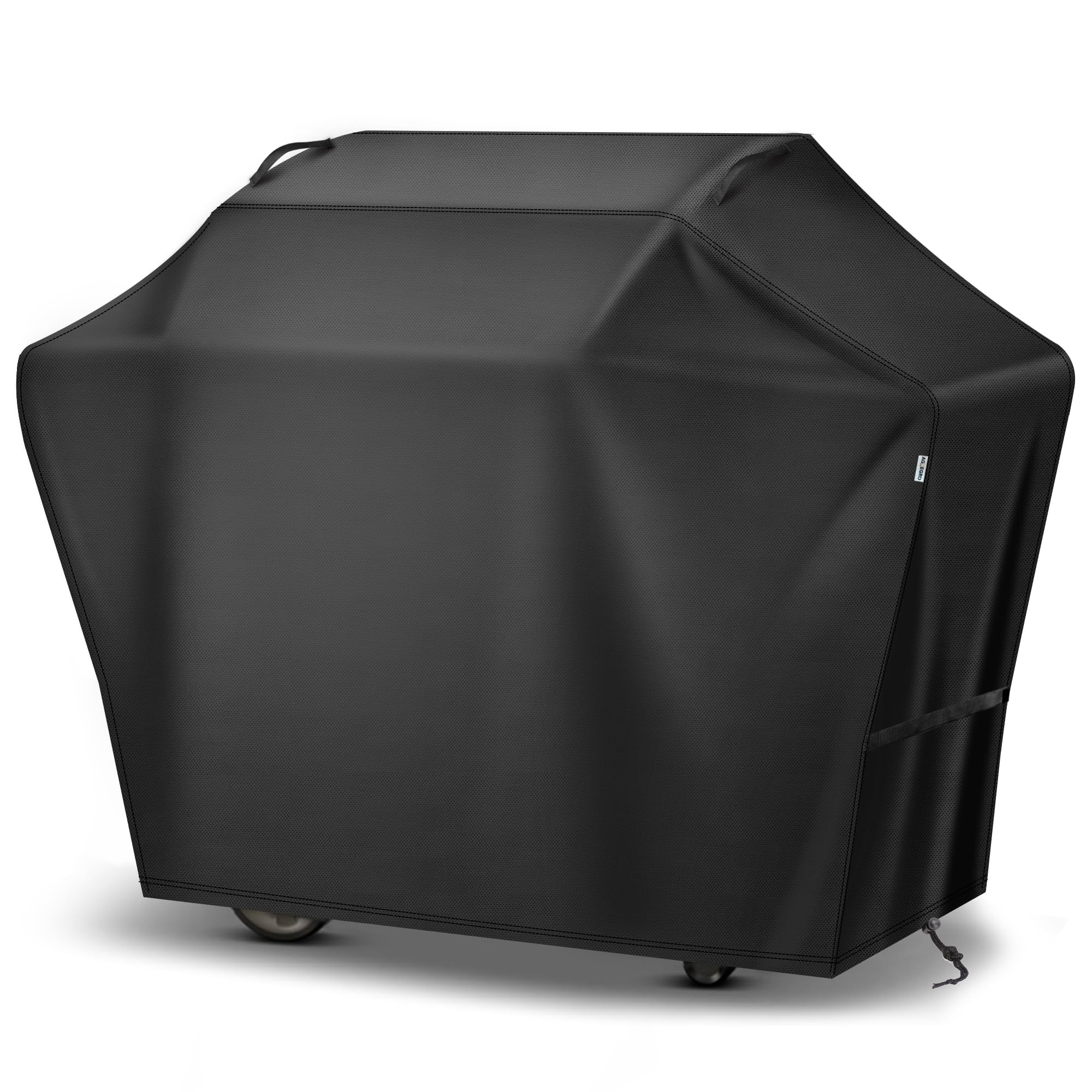 Grill Cover 55 Inch for Outdoor Grill, Waterproof Fade Resistant Anti-UV Weather Resistant Barbeque Grill Cover for Griddle Outdoor, Ideal for Weber Nexgrill Charbroil Gas BBQ, Black