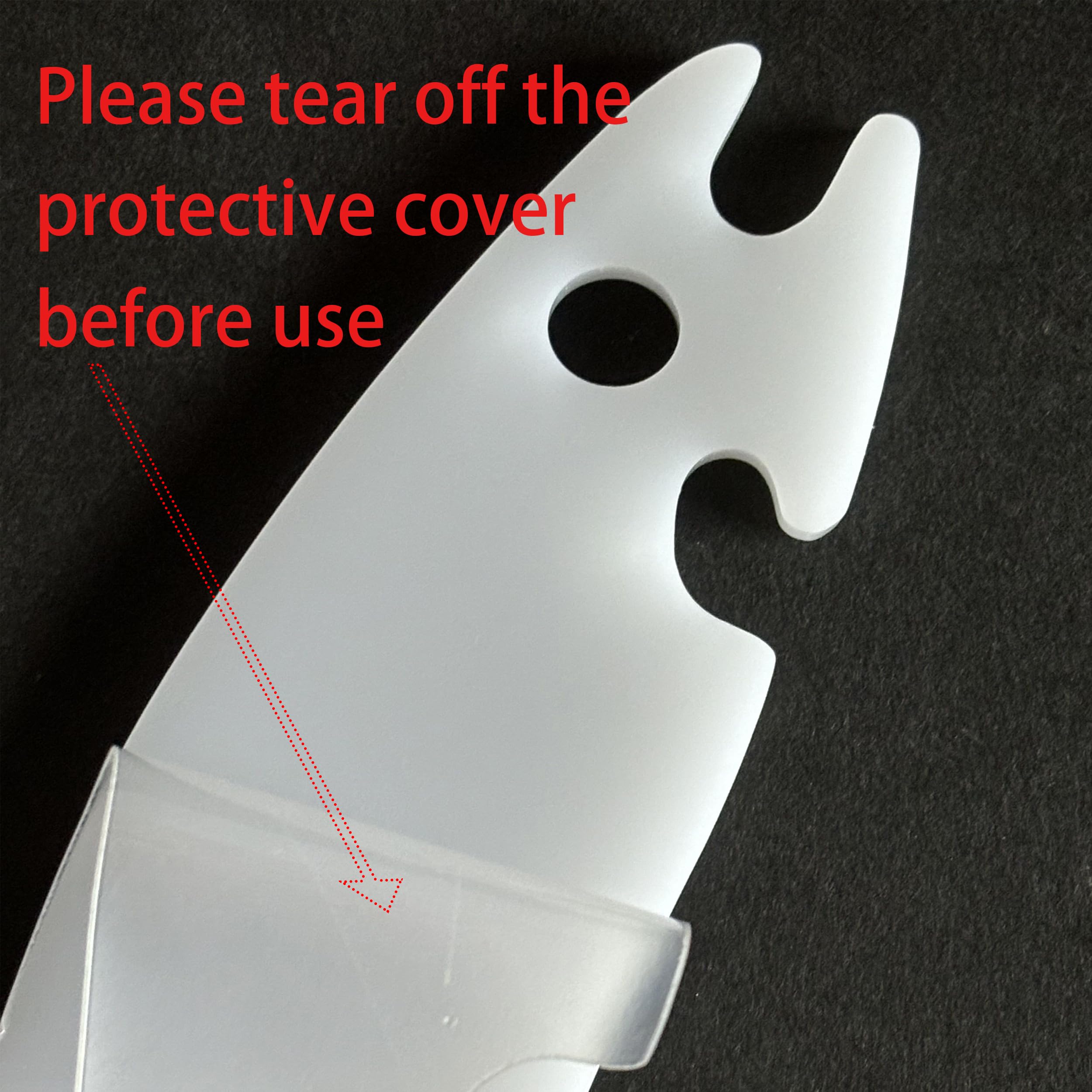 MIOIO Oven Racks Pull Push Tool- Heat Resistant Acrylic Push-Pull Stick/Puller-Easy Grip Design - Essential for Safe Cooking - Kitchen Accessory/White