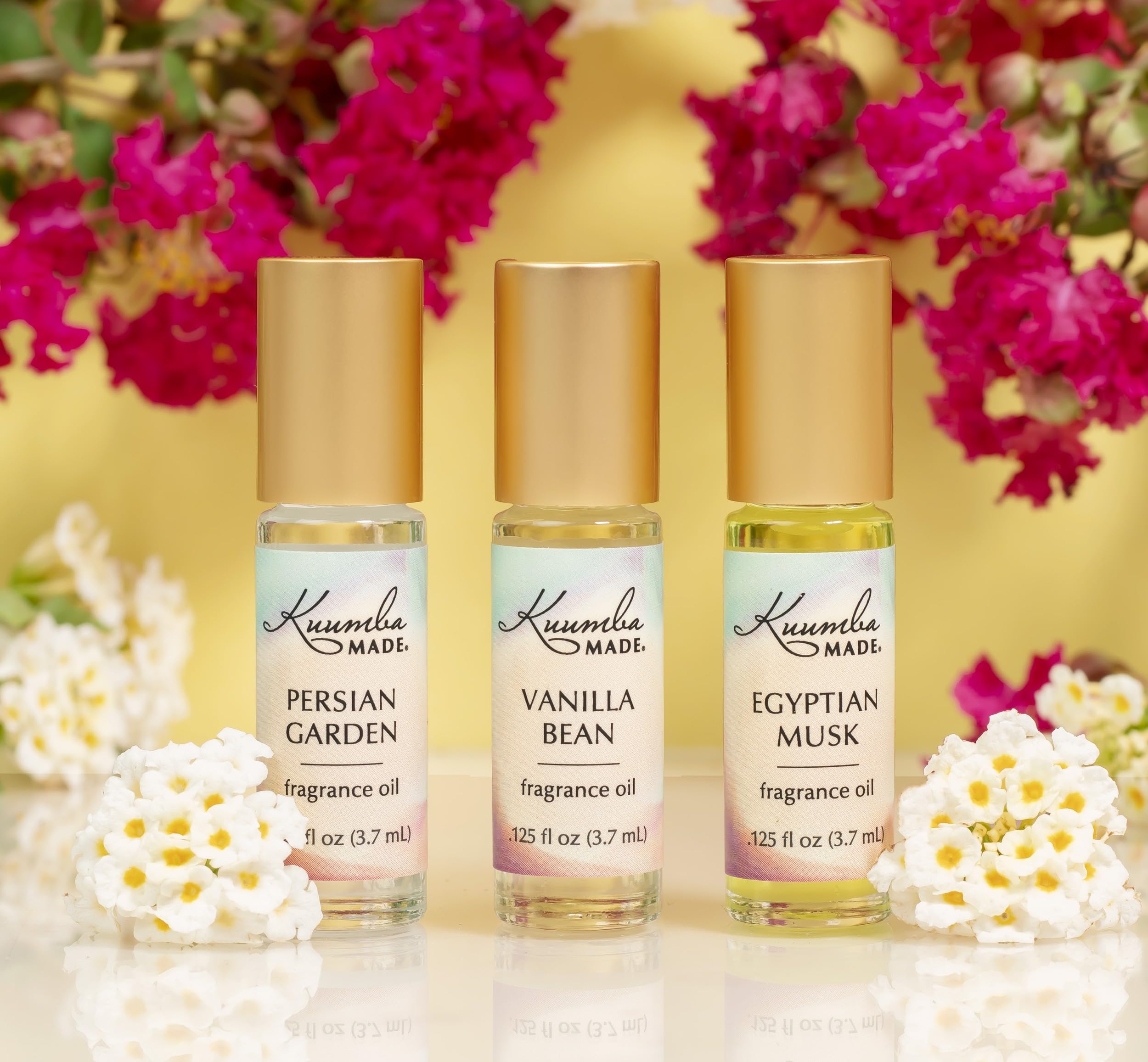 Kuumba Made Persian Garden Fragrance Oil Roll-On 0.125 fl oz (3.7ml) | Rollerball Perfume | Alcohol Free