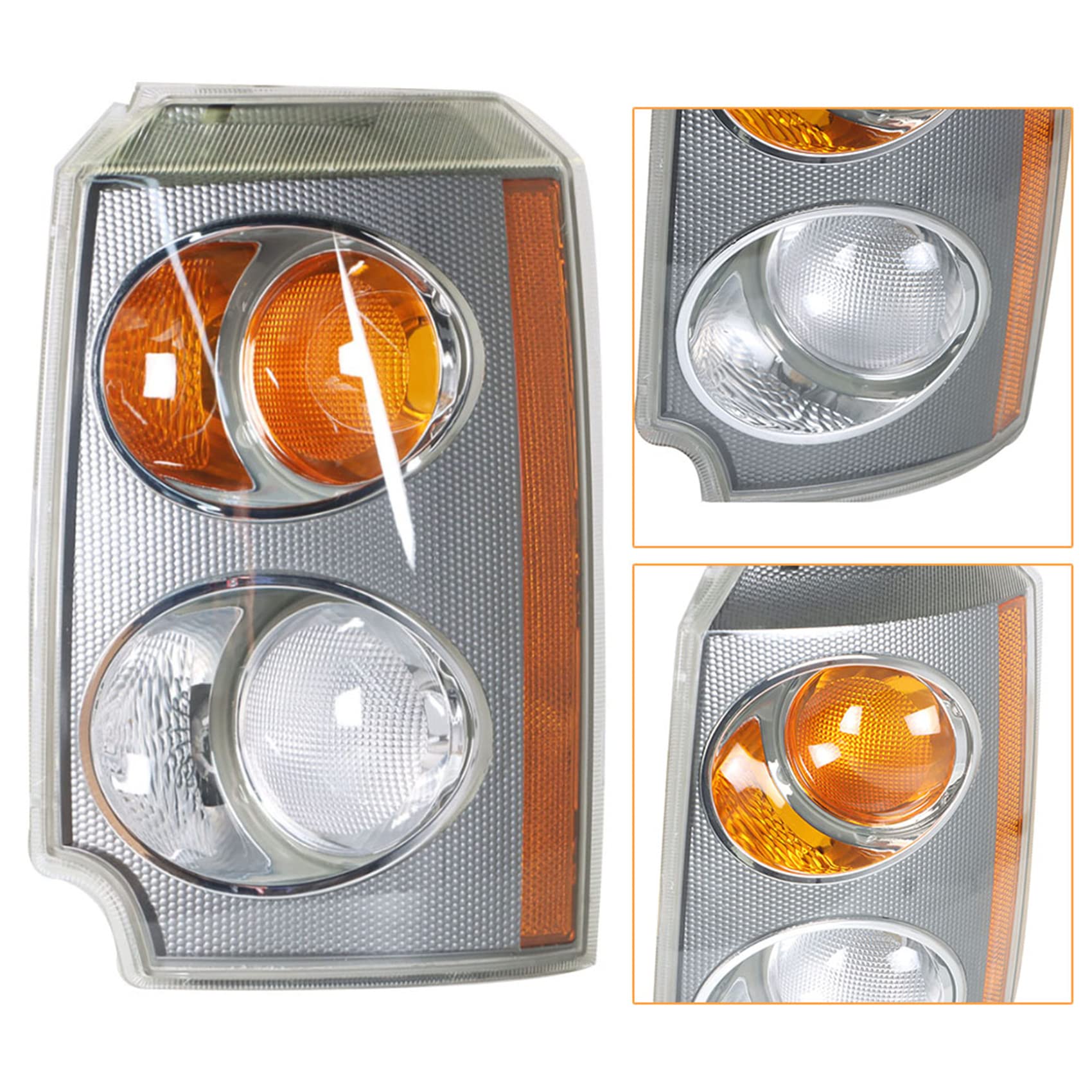 labwork Driver Side Front Left Turn Signal Lamp Replacement for 2003-2005 Land Range Rover L322 LH Turn Signal Light Blinker Indicator XBD000023