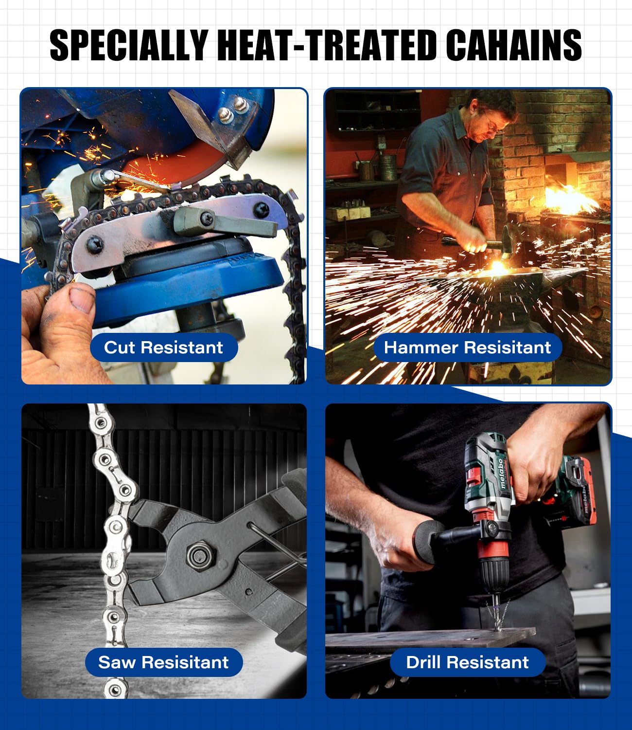 Scooter Lock, 4 Digit Combination Electric Scooter Locks Anti Theft Heavy Duty Resettable Keyless Bicycle Lock for E Scooter Bike Motorcycle & Door