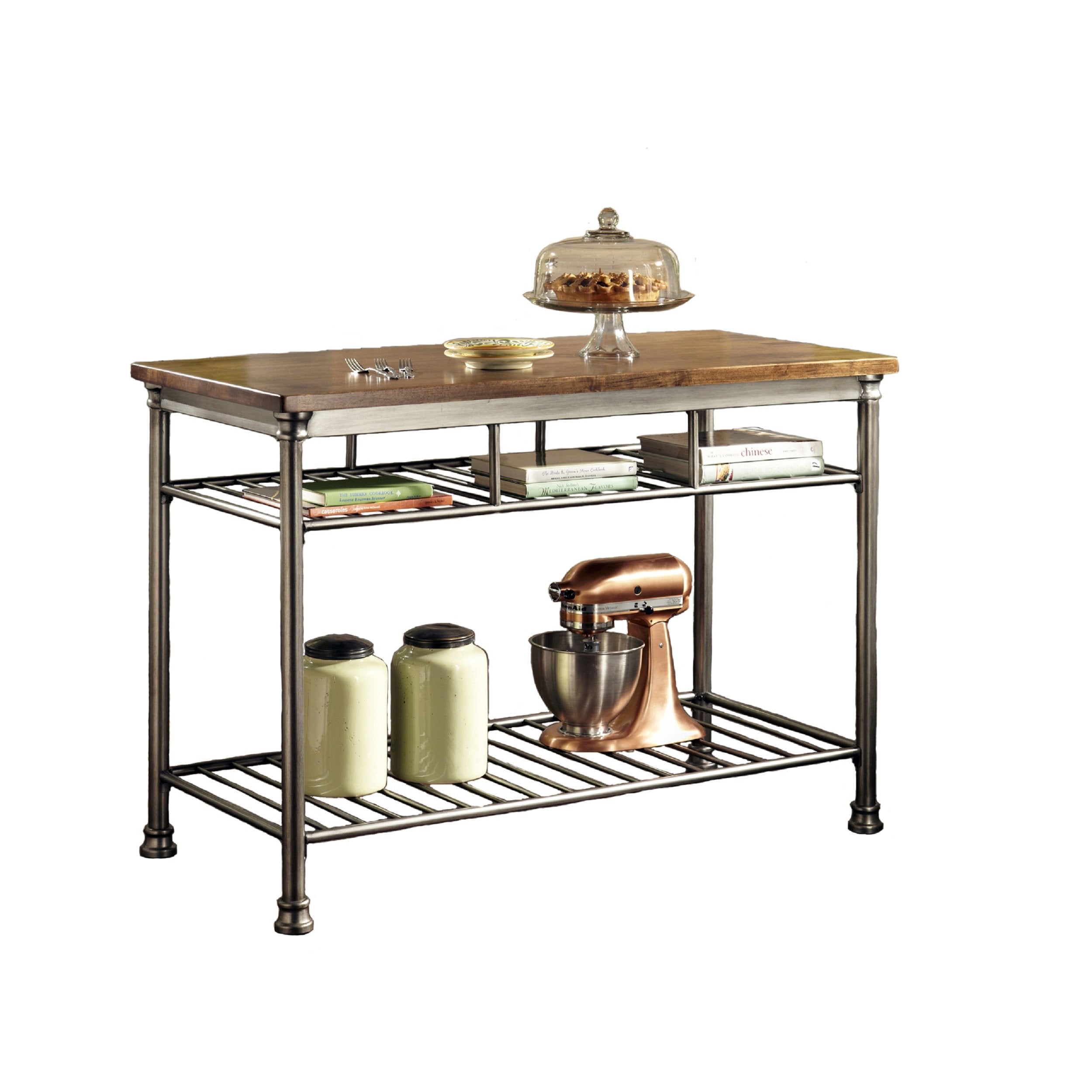 Homestyles Orleans Kitchen Island, FURNITURE, Brown