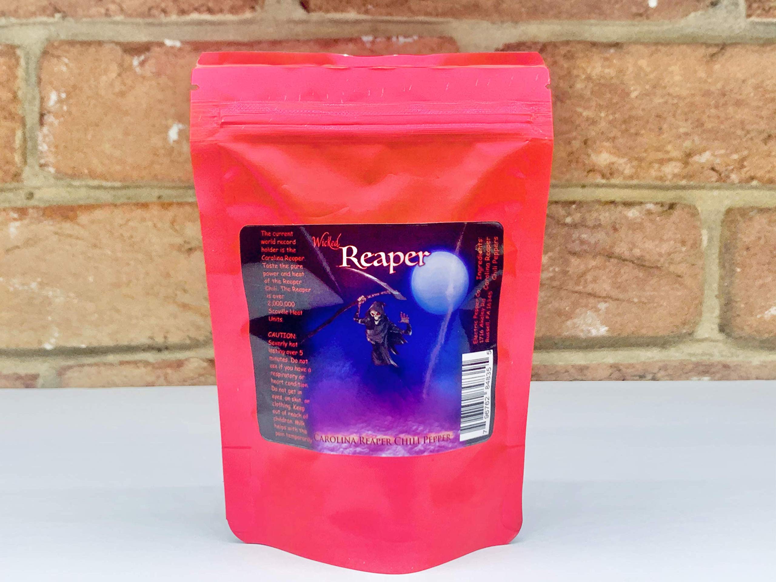 Wicked Tickle Superhot Chili Pepper Gift Set – Ghost, Scorpion & Reaper Whole Dried Peppers