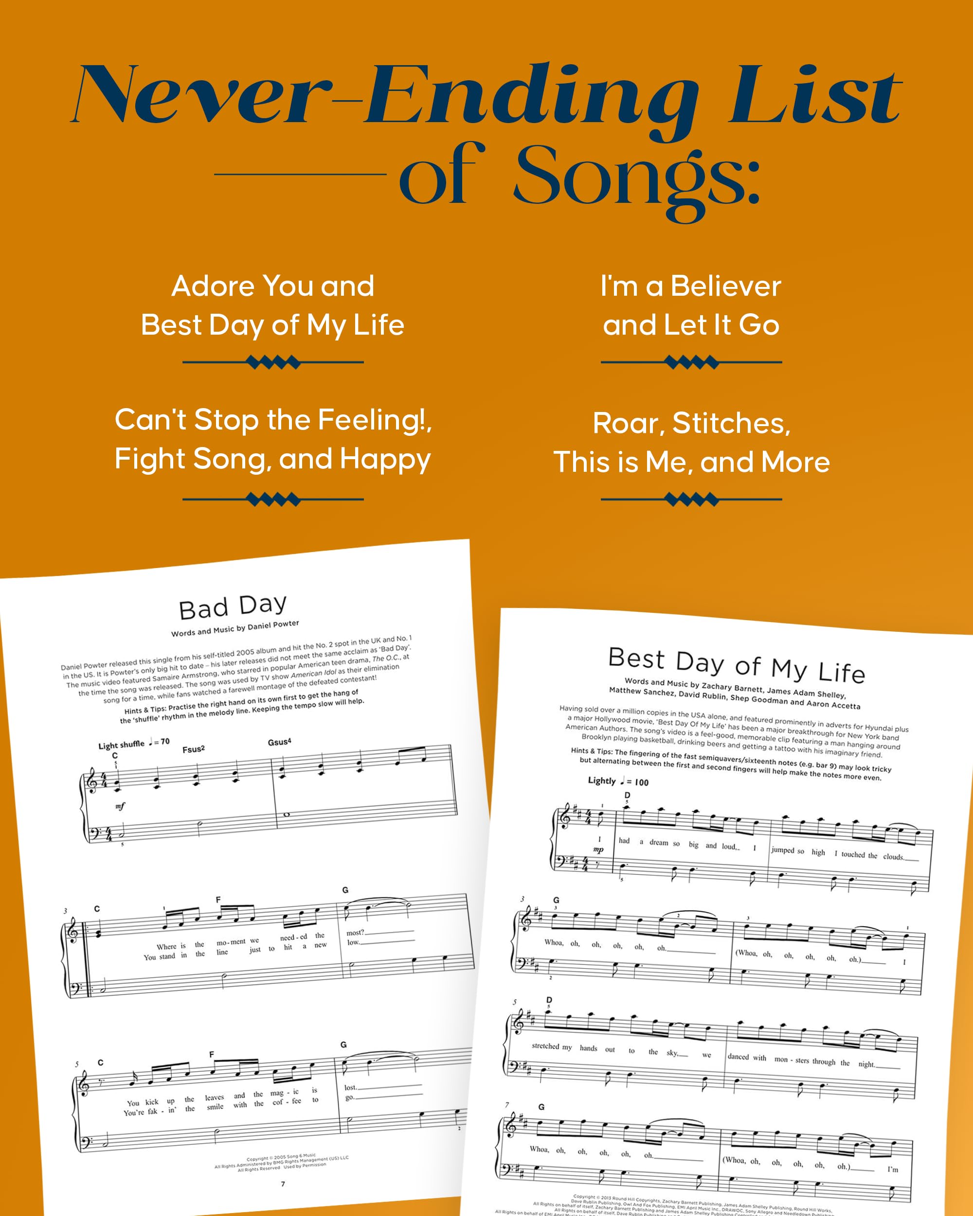 40 POP SONGS FOR KIDS: REALLY EASY PIANO SONGBOOK - BEGINNER PIANO BOOK FOR KIDS - KIDS PIANO BOOK