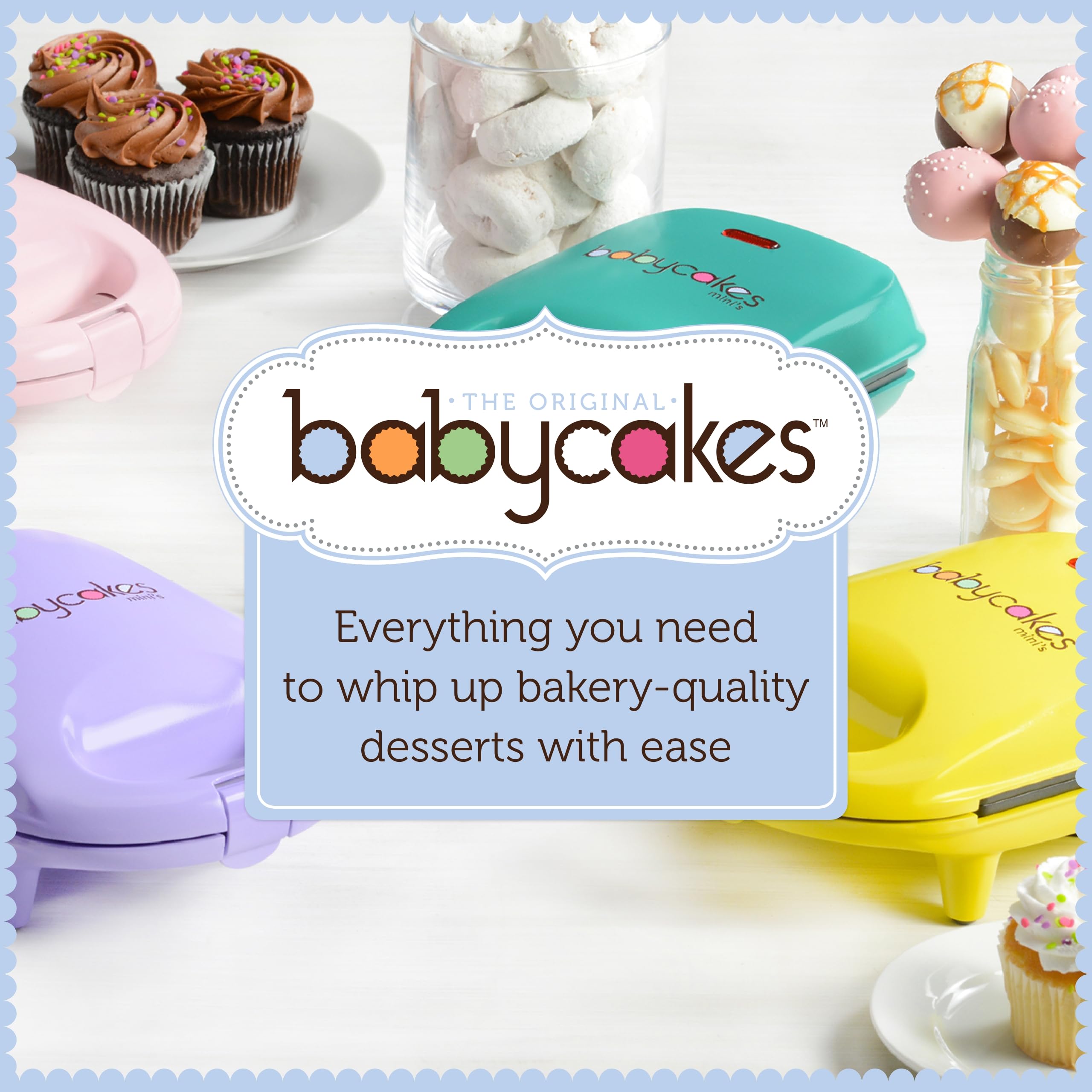 Babycakes Full Size Cupcake Maker, Pink, Full-Sized