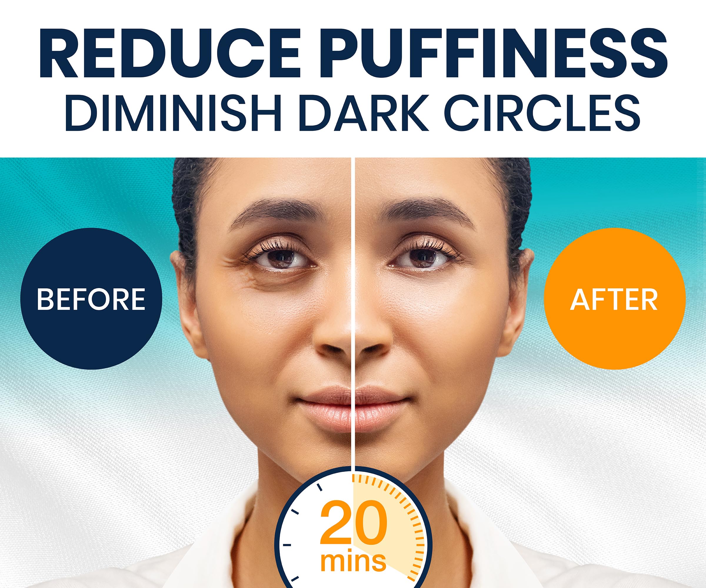Stylia Collagen & Vitamin C Under Eye Patches for Puffy Eyes & Dark Circles - Depuffing, Hydrating & Firming Under Eye Mask with Hyaluronic Acid - Stocking Stuffers for Teen Girls, Vegan (30 Pairs)