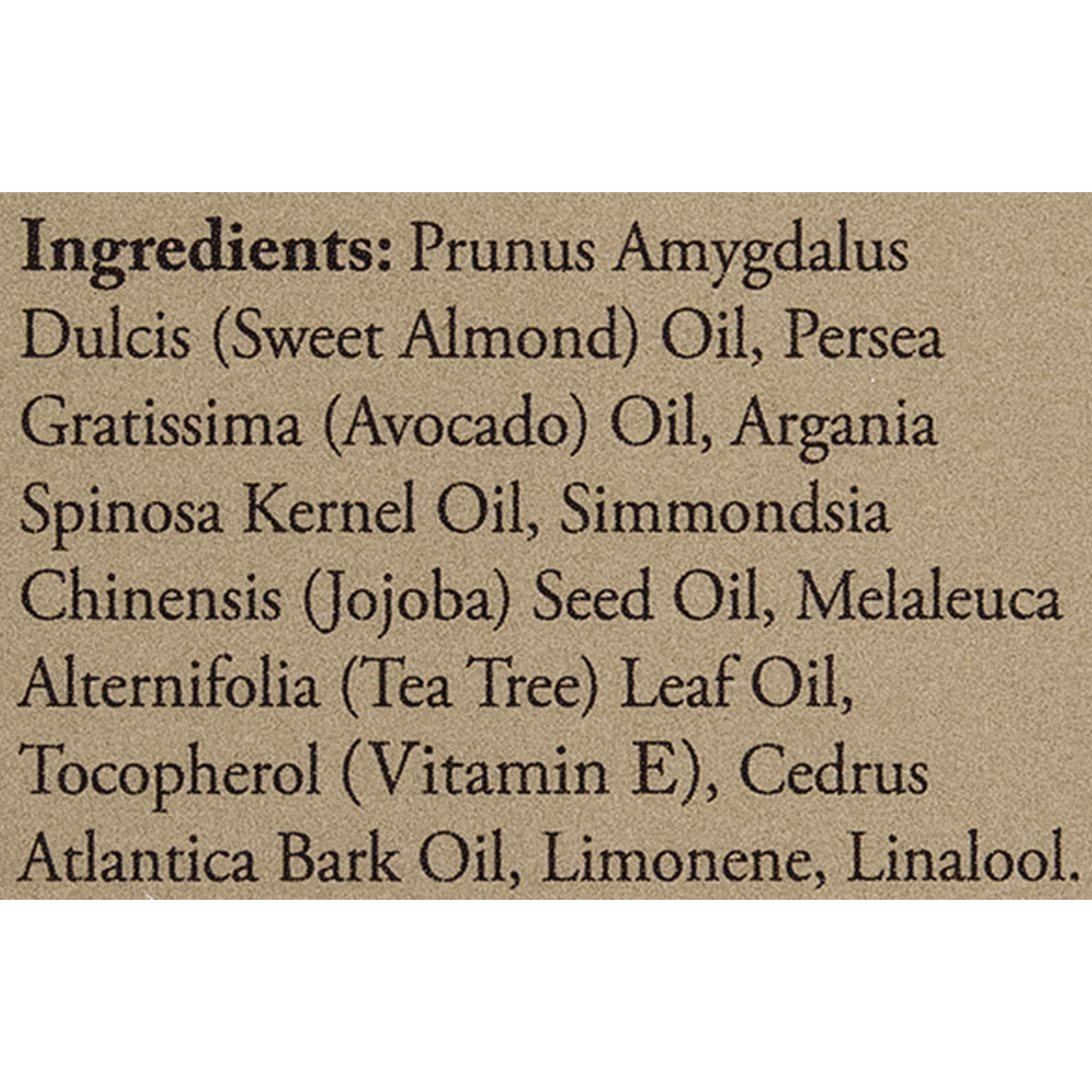 Brisk Grooming Tea Tree Beard Oil, Fast-absorbing Blend of Natural & Essential Oils Softens & Tames for a Beard that Looks & Feels Healthy not Greasy, 1.7 Ounce Bottle w/Dropper