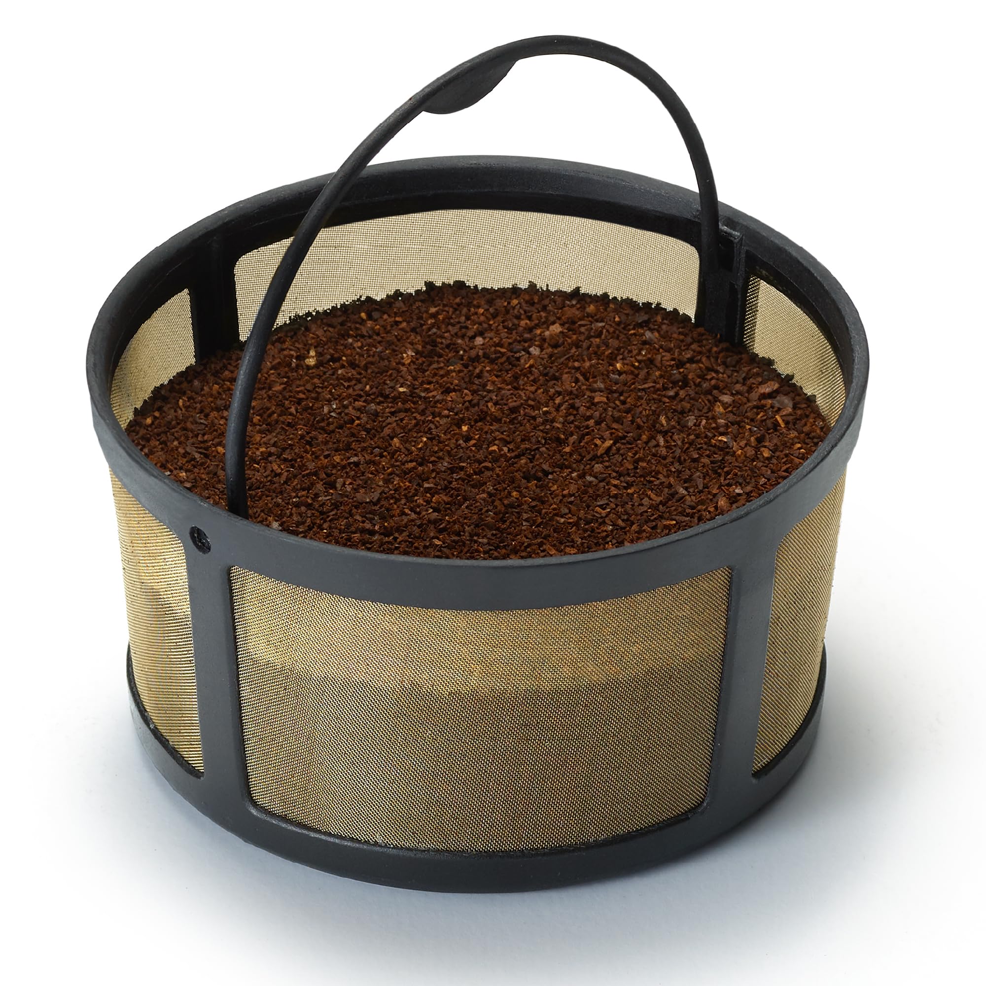 Keurig Reusable Mesh Ground Coffee Filter, Compatible with K-Duo Essentials and K-Duo Brewers only, Eco-Friendly Way to Brew a Carafe, Gold Tone Mesh