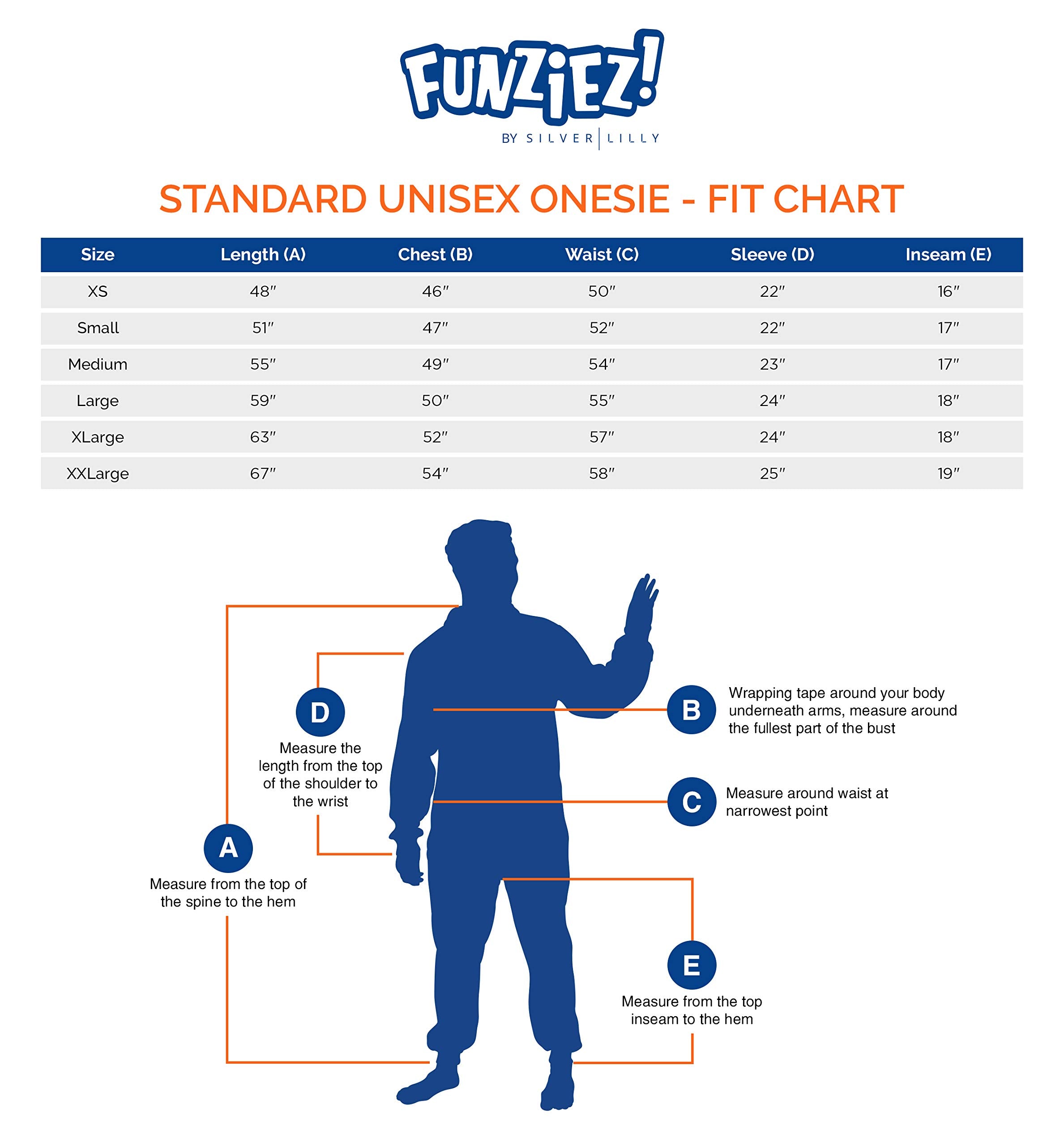 Funziez! Adult Onesie Halloween Costume - Animal and Sea Creature - Plush One Piece Cosplay Suit for Adults, Men and Women