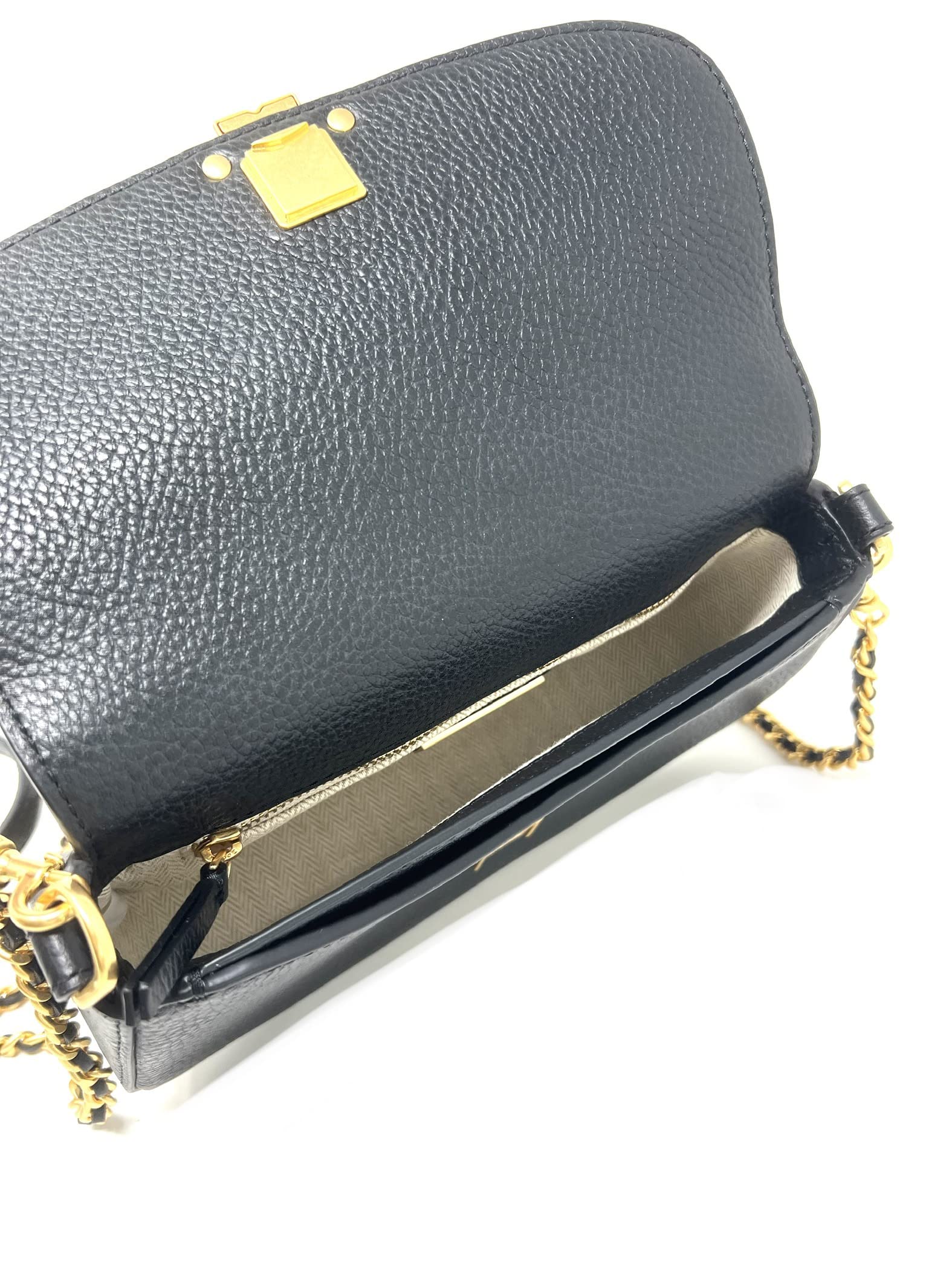 Tory Burch 138772 Britten Convertible Crossbody Bag in Black