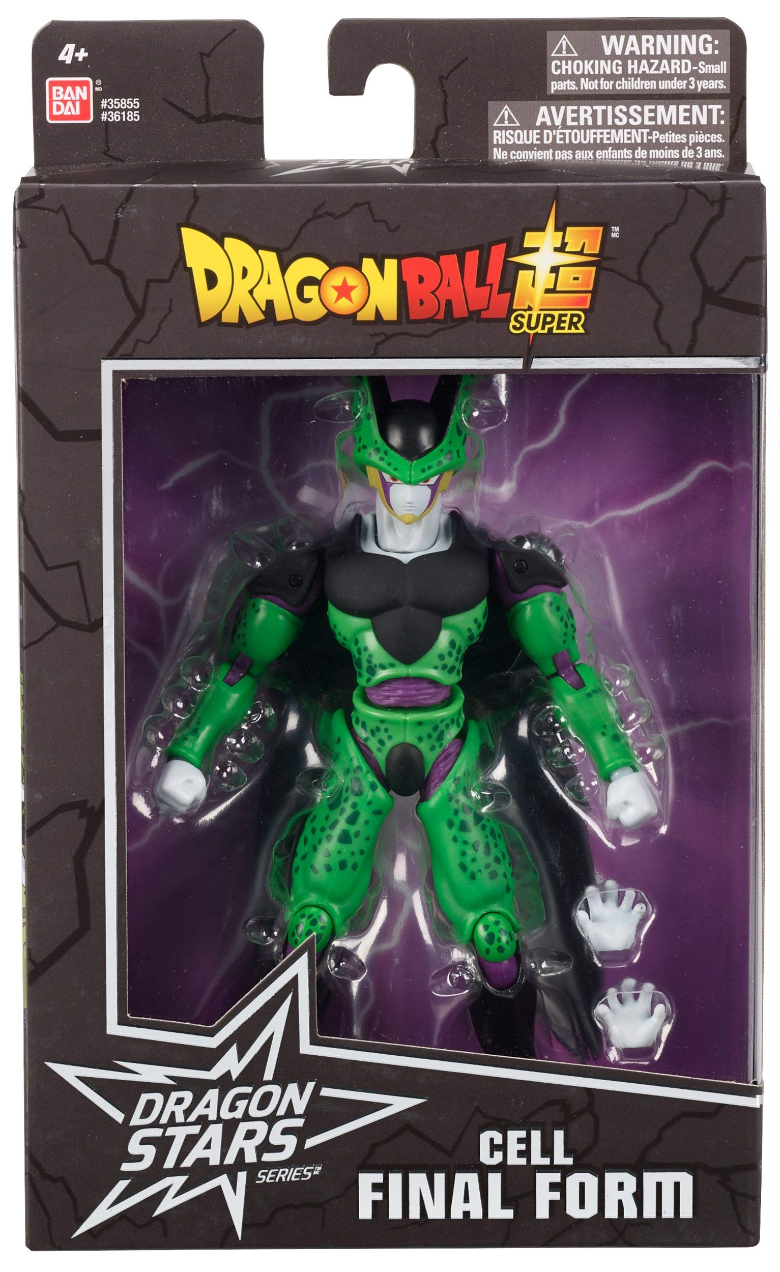 Dragon Stars Series - Dragon Ball Super - Cell Final Form Figure (Series 10), 6.5" Action Figure