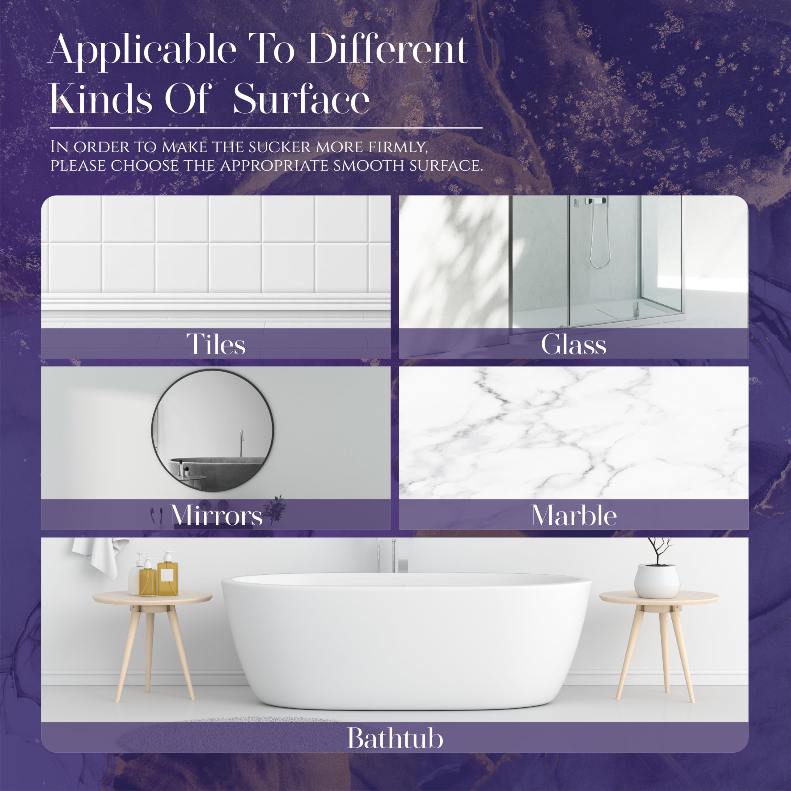 Shower Steamers Tray Blue- Upgrade Shower Steamer Holder Dish with Big Suction Cup, Long Lasting Bath Bombs Shower Accessories, Aromatherapy Diffuser Containers for Bathroom Bedroom Car Yoga Decor