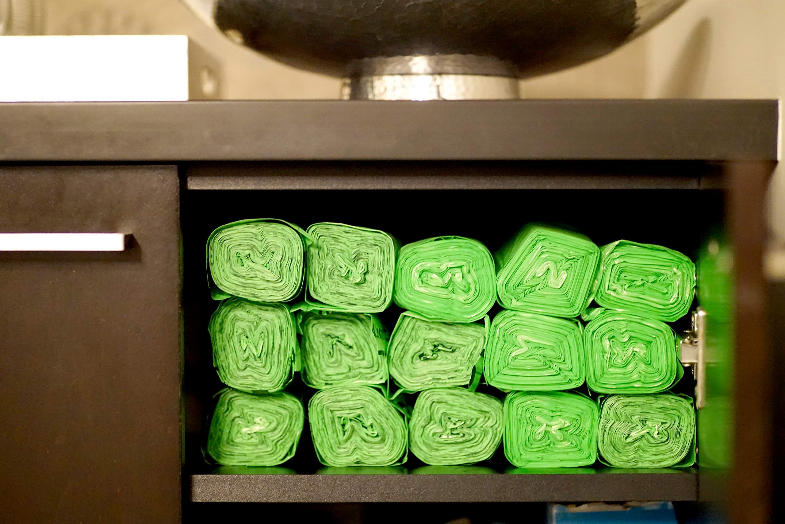 Reli. Biodegradable 6-8 Gallon Trash Bags | 1000 Count Bulk | ASTM D6954 | Green | Eco-Friendly | Oxobiodegradable Under Certain Conditions (See Product Description)