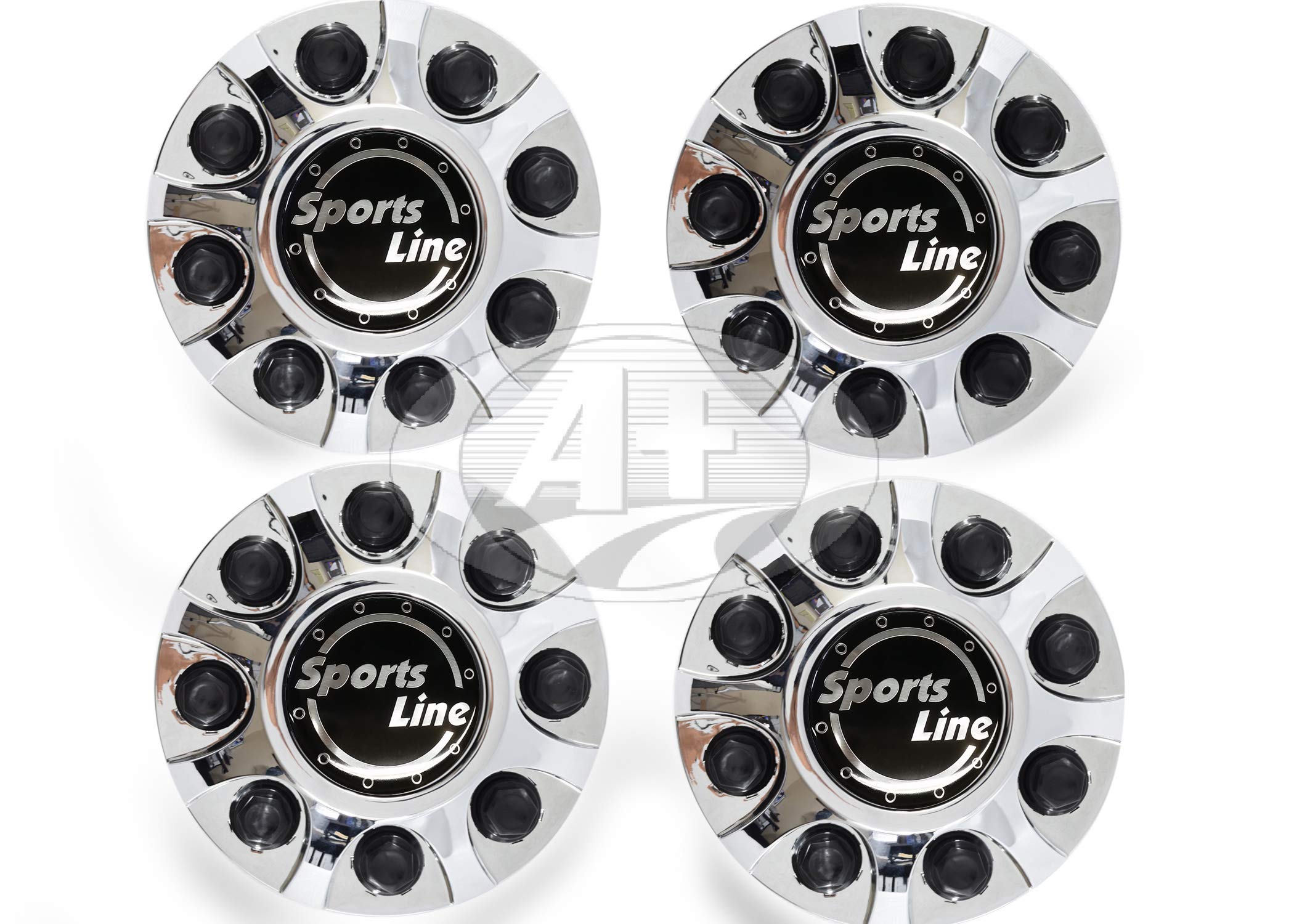 17" ABS Chrome Plated Wheel Simulator Set for 2008-2010 Chevy GMC Silverado 3500