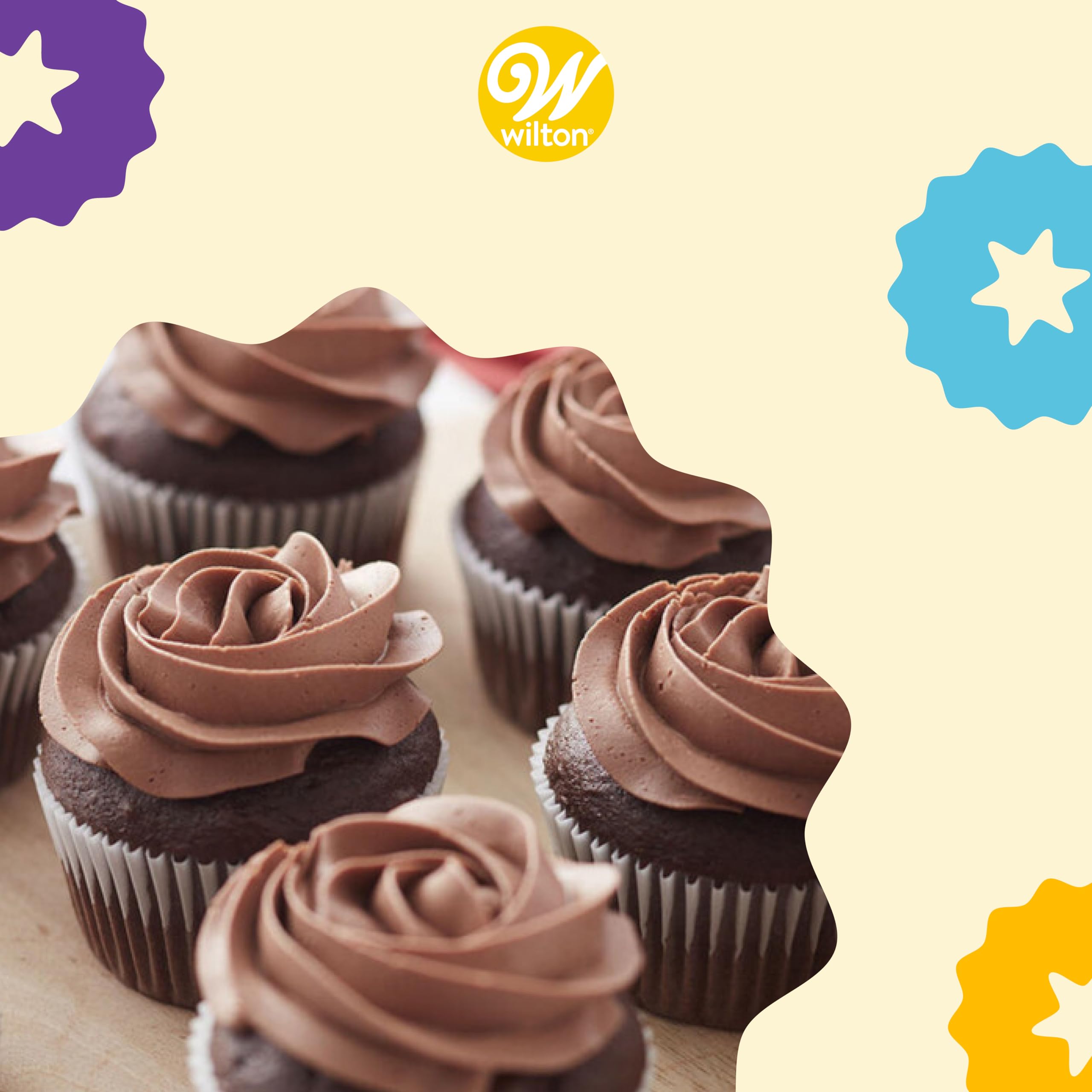 Wilton Dessert Decorator Pro Cake Decorating Tool, Stainless Steel Frosting Piping Kit, Cake and Cupcake Icing Decorating, Deviled Egg Piping Tool (Silver)