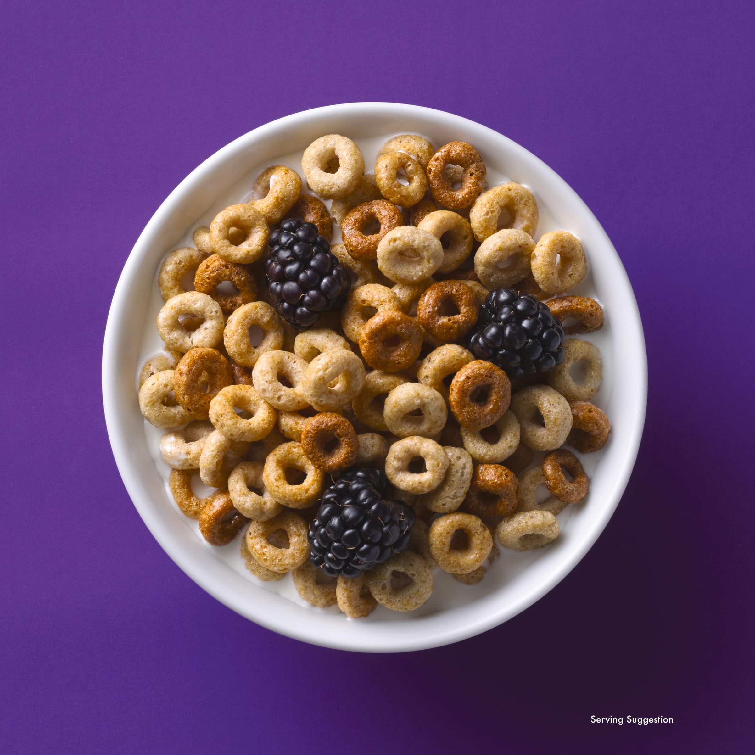 Multigrain Cheerios Cereal Single Serve Bowl, Heart Healthy Breakfast Cereal, Gluten Free Cereal with Whole Grain Oats, 1 Oz, 96 Count