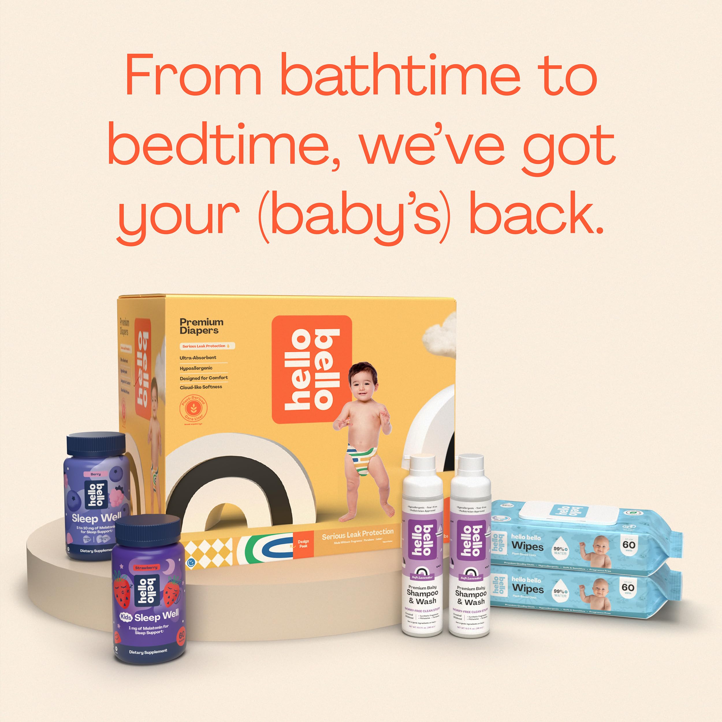 Hello Bello Premium Baby Diapers Size 6 I 17 Count of Disposable, Extra-Absorbent, Hypoallergenic, and Eco-Friendly Baby Diapers with Snug and Comfort Fit I Alphabet Soup