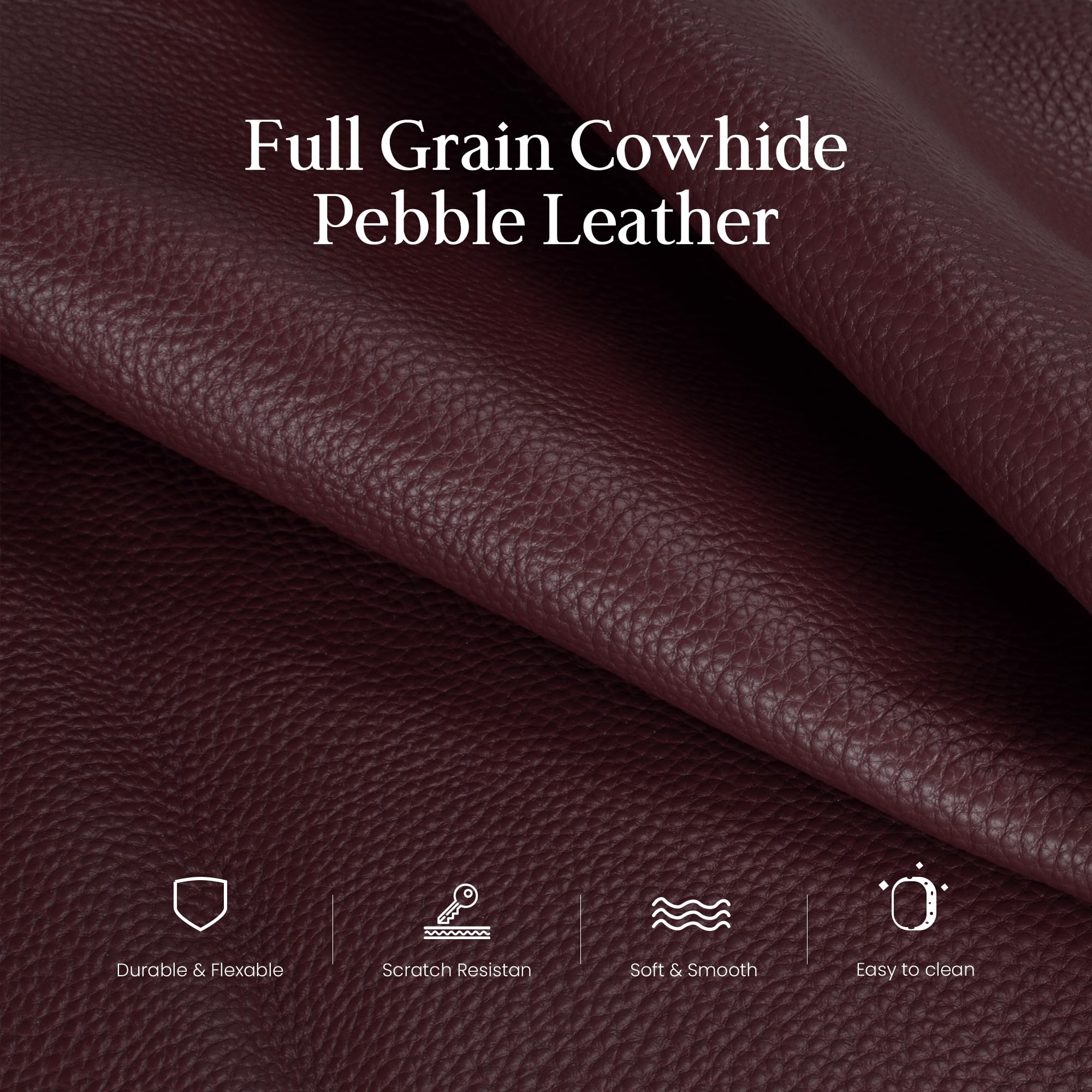 befen Genuine Leather Clutch Purse for Women Burgundy Purse with Built in Wallet RFID Wristlet Wallets Cell Phone Crossbody Travel Soft Real Leather Crossbody Bags Small Wristlet Clutch with 2 Straps