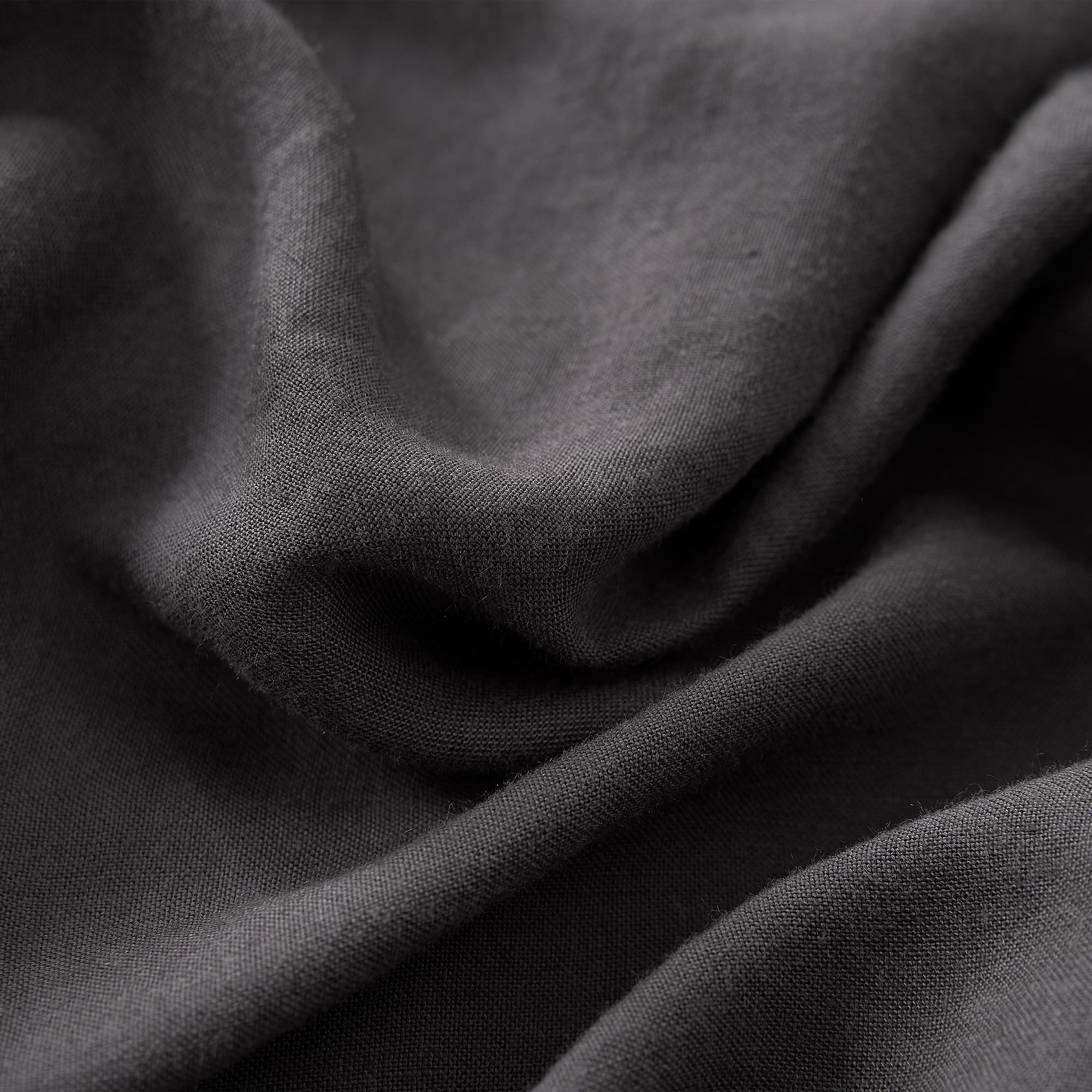 Byourbed Dark Sky Reserve® - Bamlin Queen Sheet Set - Portugal Made - Faded Black