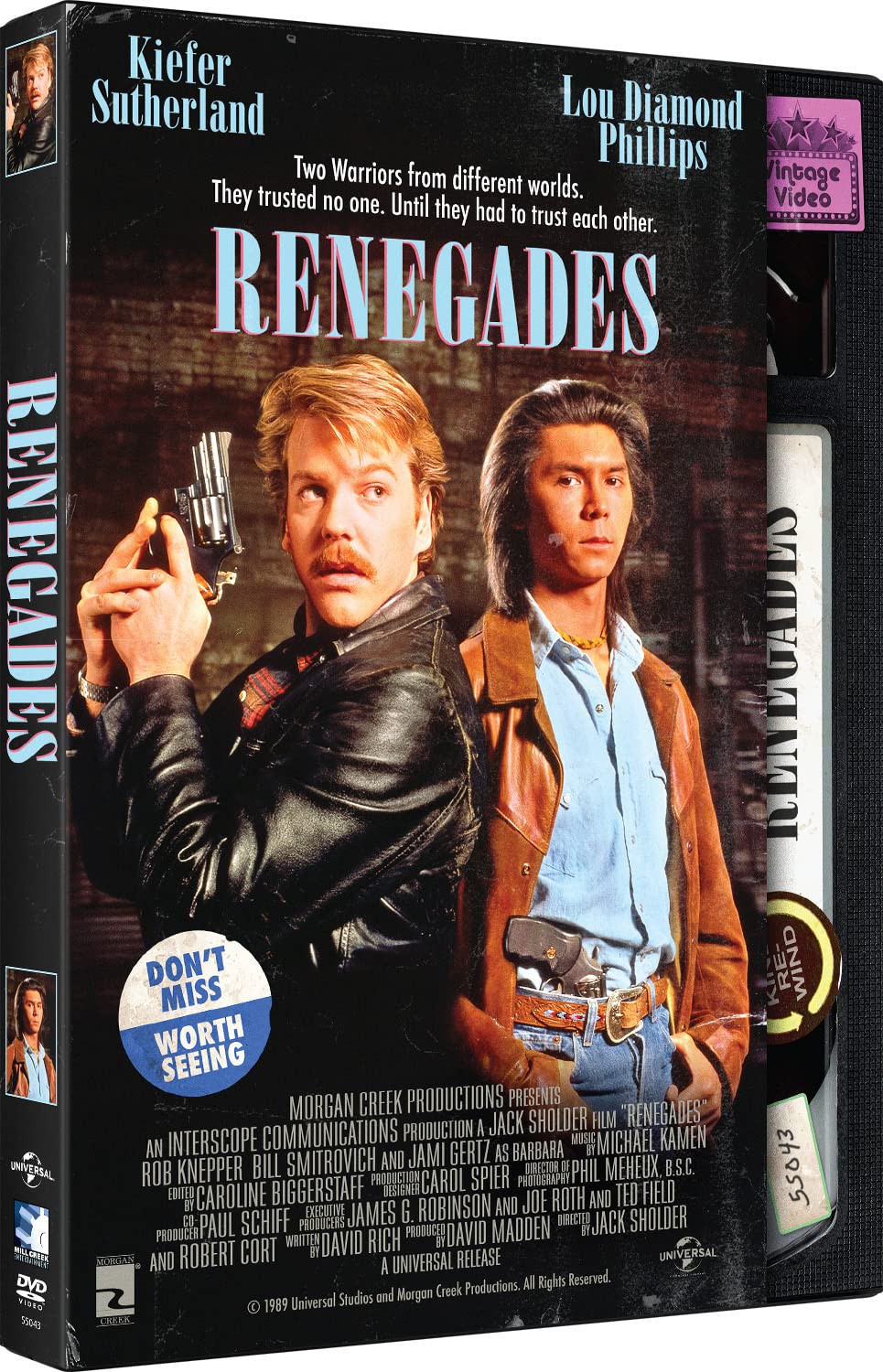 Renegades - Vintage Video DVD