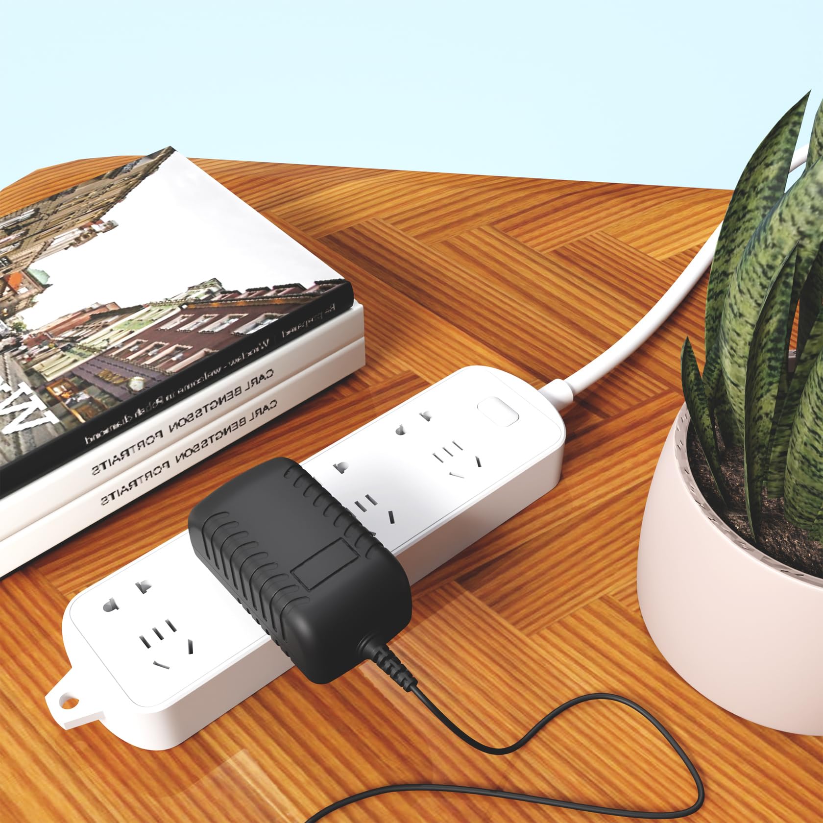 Dmoizka Wall AC Adapter Power Cord Compatible for,Vellax,Medcursor,Mirakel,InvoSpa Shiatsu Back Shoulder and Neck r Charger Power Supply 12V??Only Fit for 12V r ??