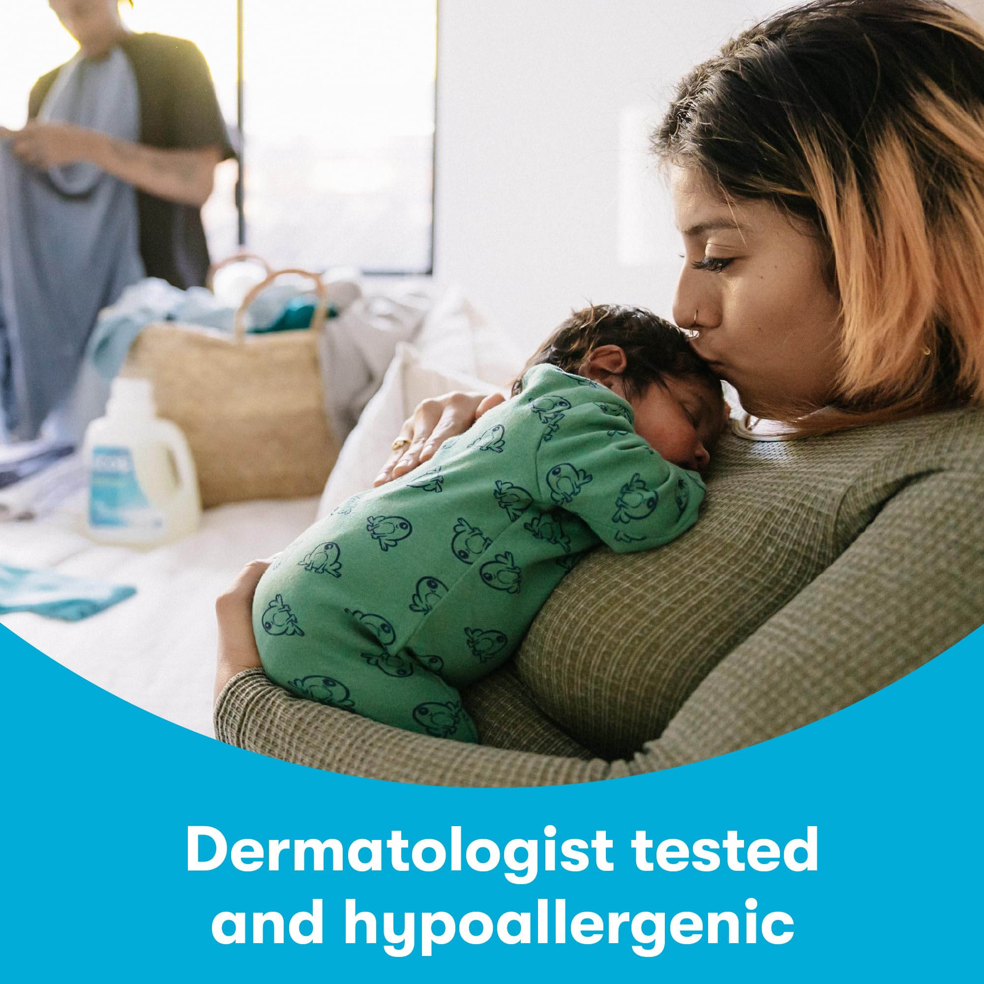 ECOS Laundry Detergent Liquid, 100 Loads - Dermatologist Tested Laundry Soap - Hypoallergenic, EPA Safer Choice Certified, Plant-Powered - Magnolia Lily, 100 Fl Oz