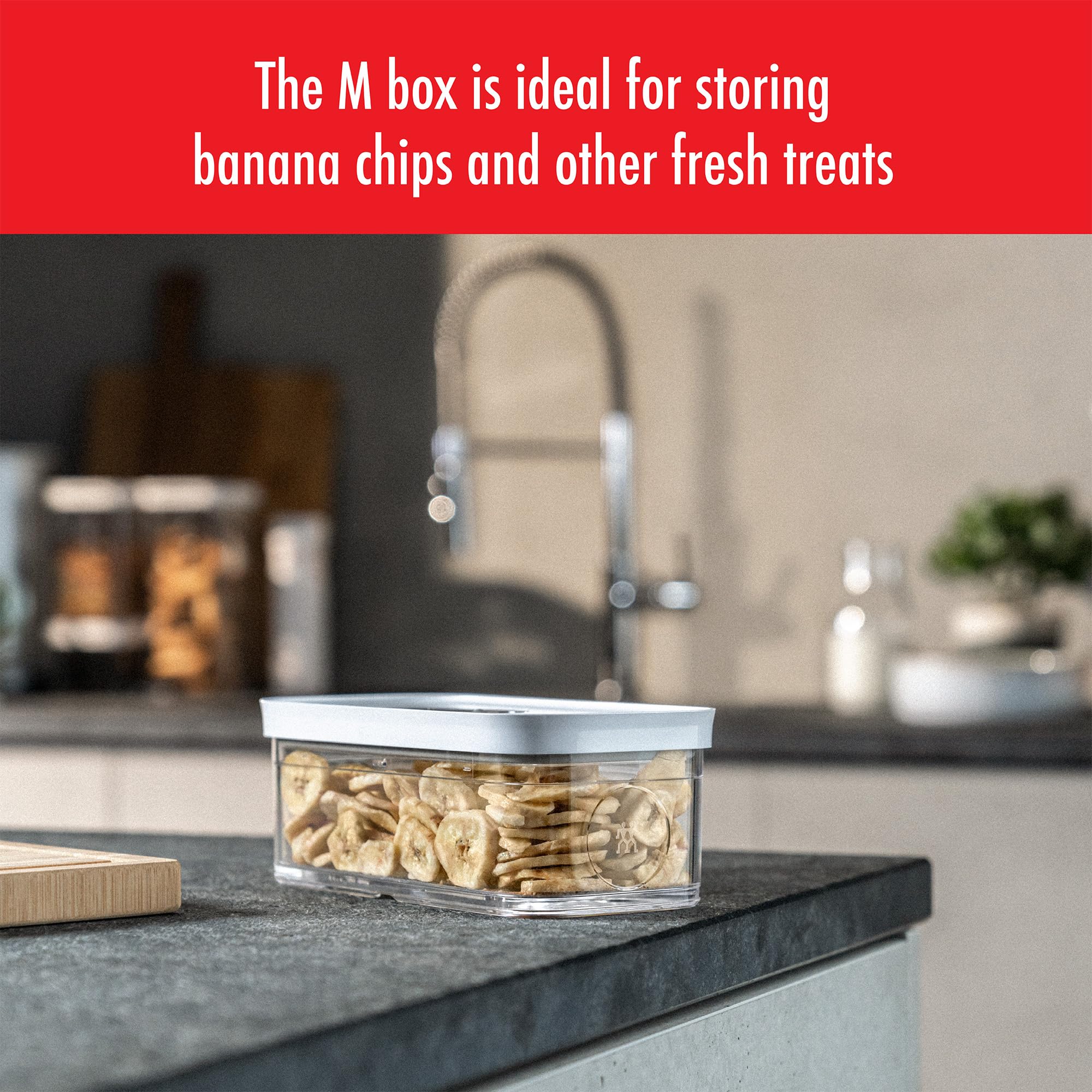 ZWILLING Fresh & Save Cube Box Set, 12-pc, Plastic, Airtight Dry Food Storage Container, Small & Medium Cube Set