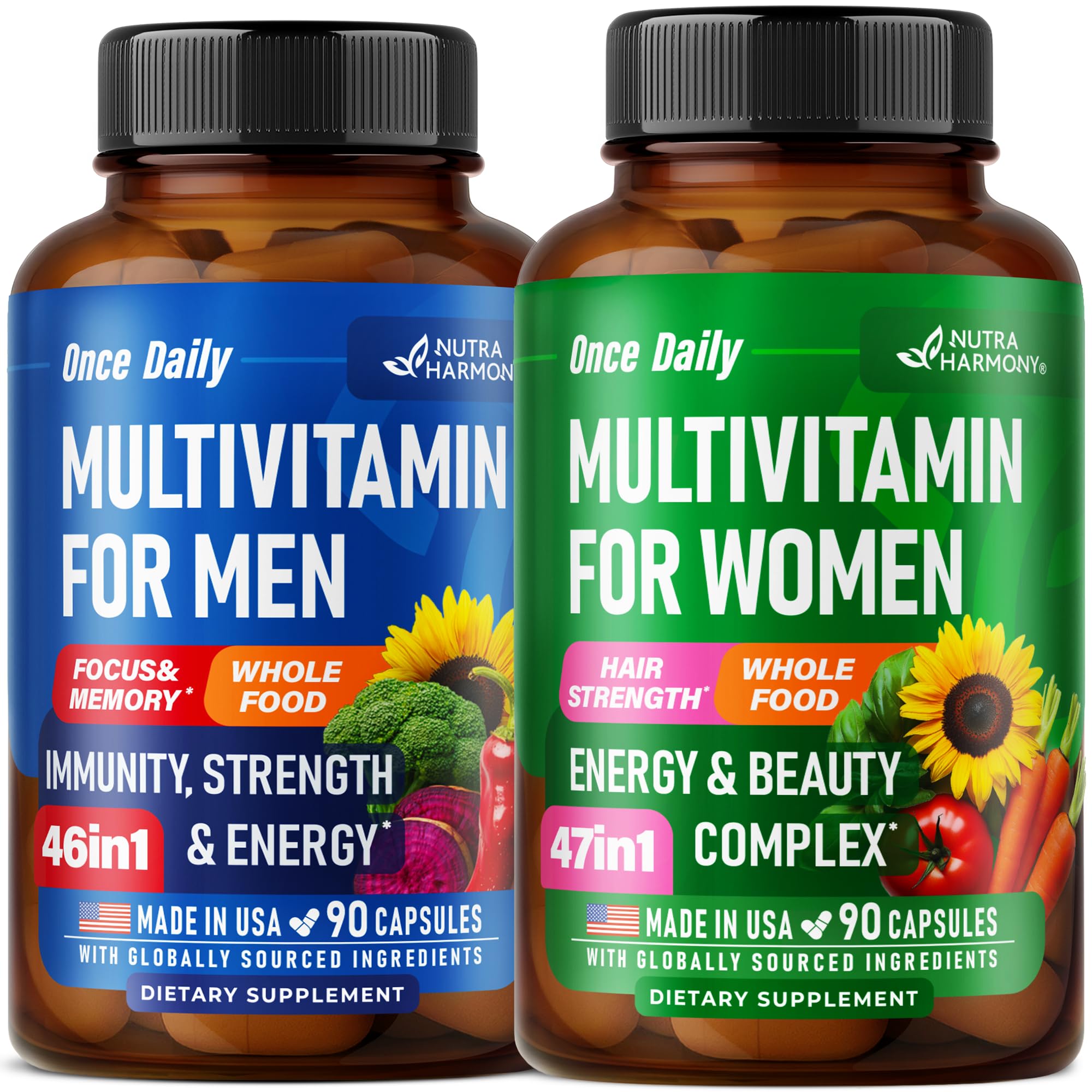 NUTRAHARMONY Multivitamins for Men & Women