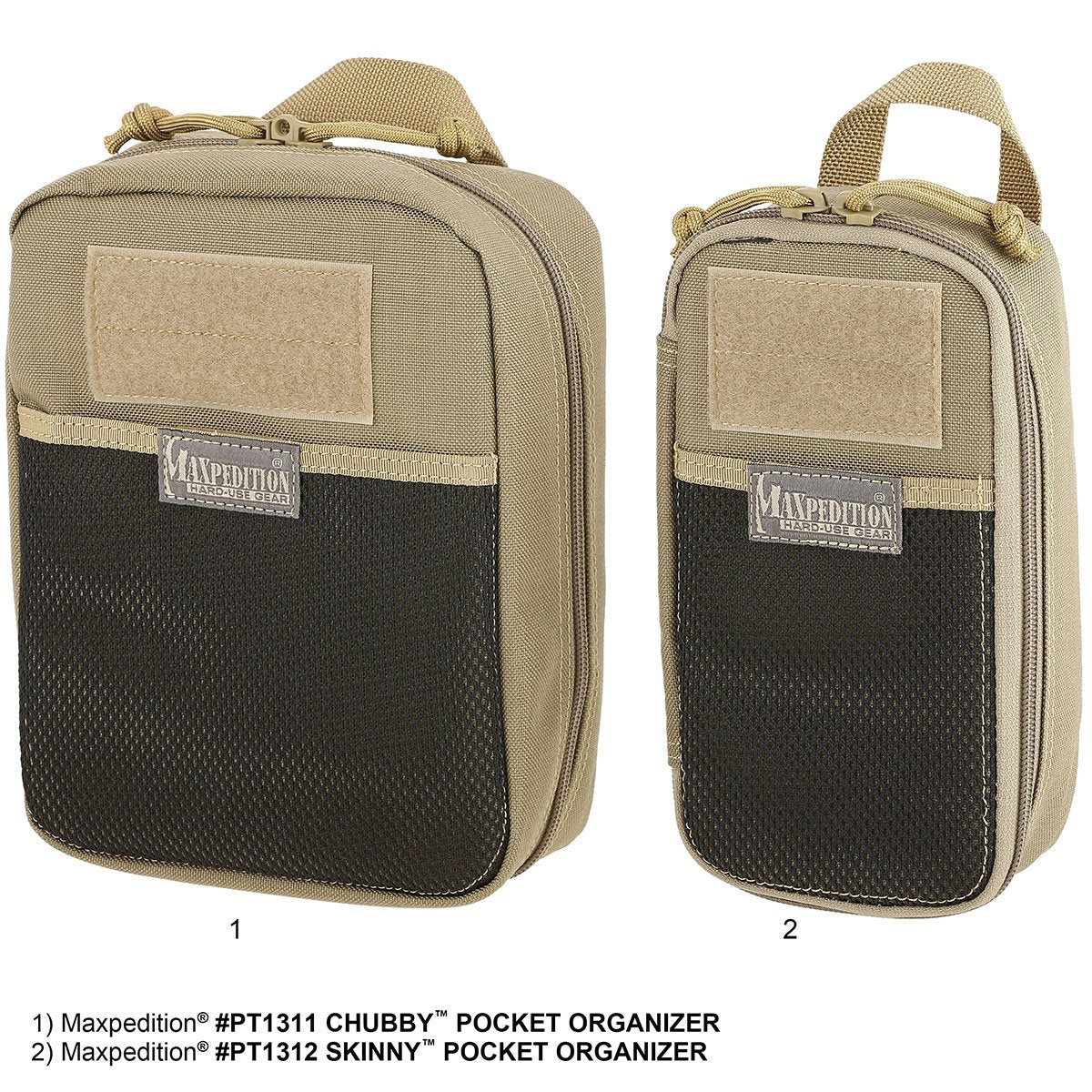 Maxpedition Skinny Pocket Organizer, Khaki