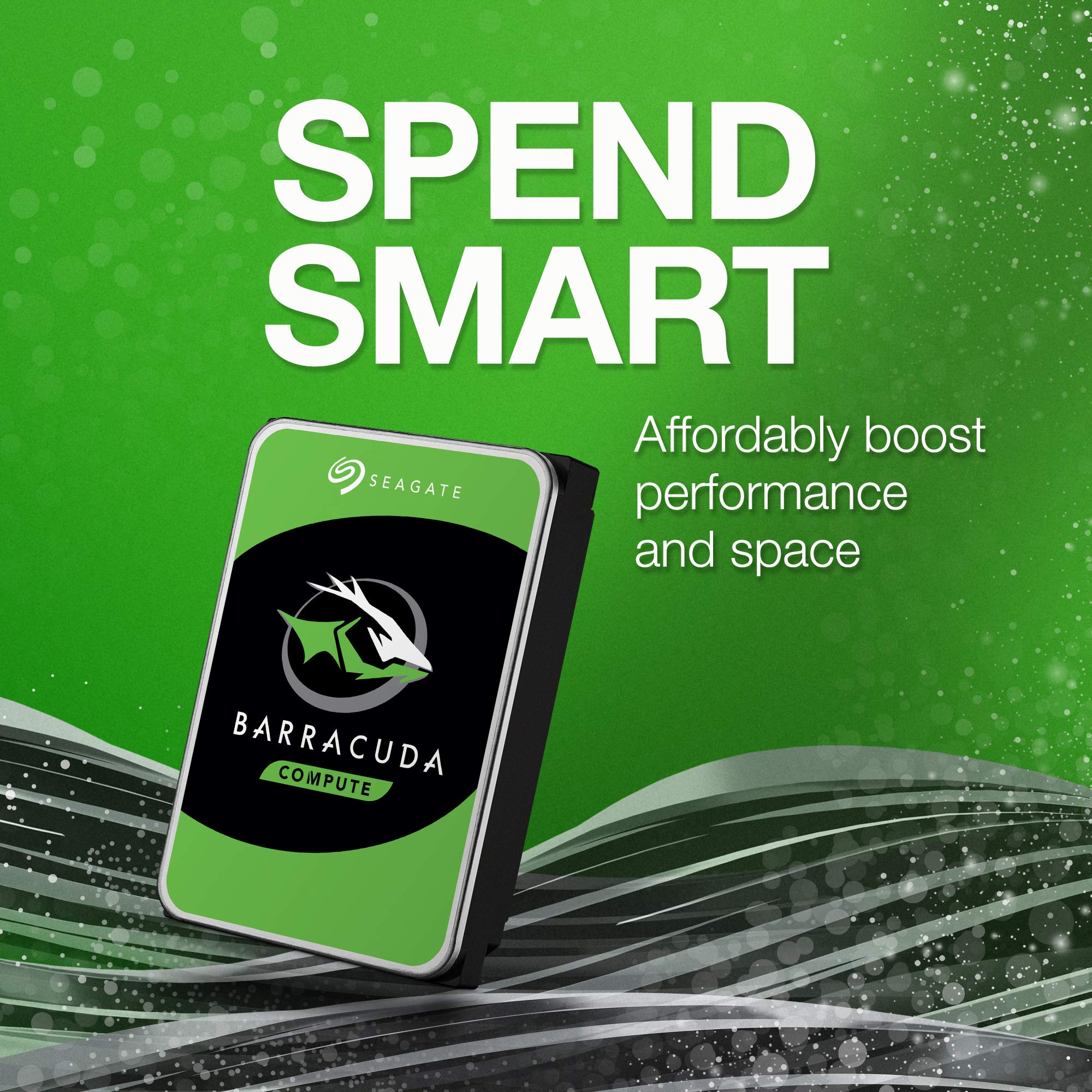 Seagate BarraCuda 3TB Internal Hard Drive HDD – 3.5 Inch SATA 6 Gb/s 7200 RPM 64MB Cache for Computer Desktop PC (ST3000DM008)
