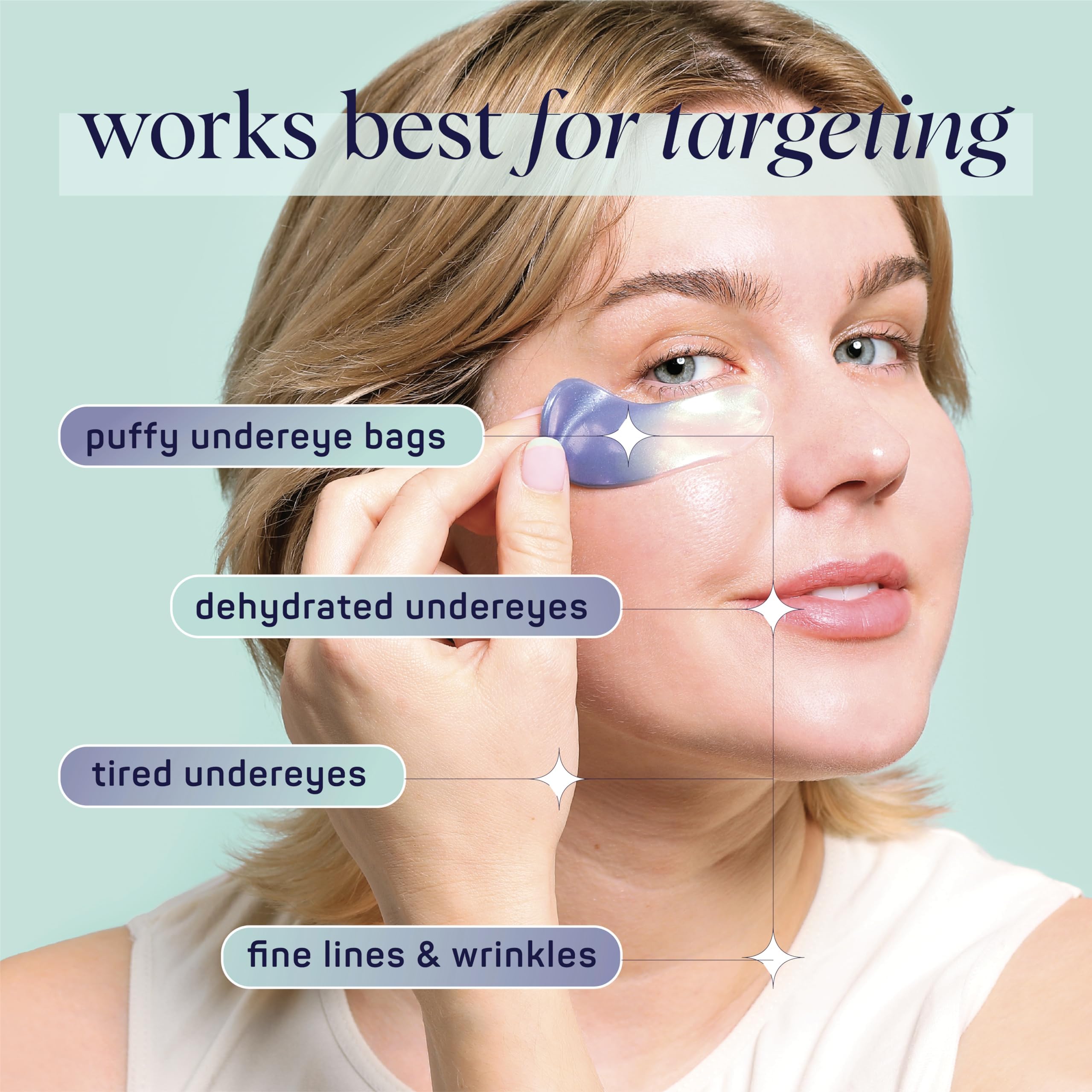 SpaLife Beauty Hydrating Undereye Masks | Hydrogel Eye Patches for Dryness, Puffiness, & Tiredness with Hyaluronic Acid & Aloe | 2-in-1 Skincare Treatment | 12 Pairs